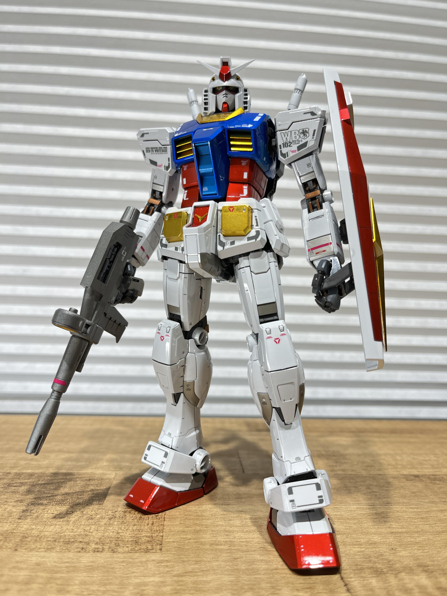 MG ガンダムVer3.0 チタニウムフィニッシュ｜おっちゃん。さんの