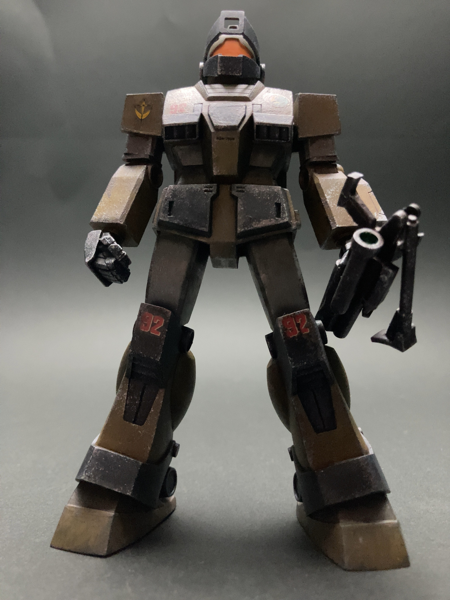 ジムスナイパーカスタム(旧キット)｜@jiyu_nitsukuruきあい模型さんの