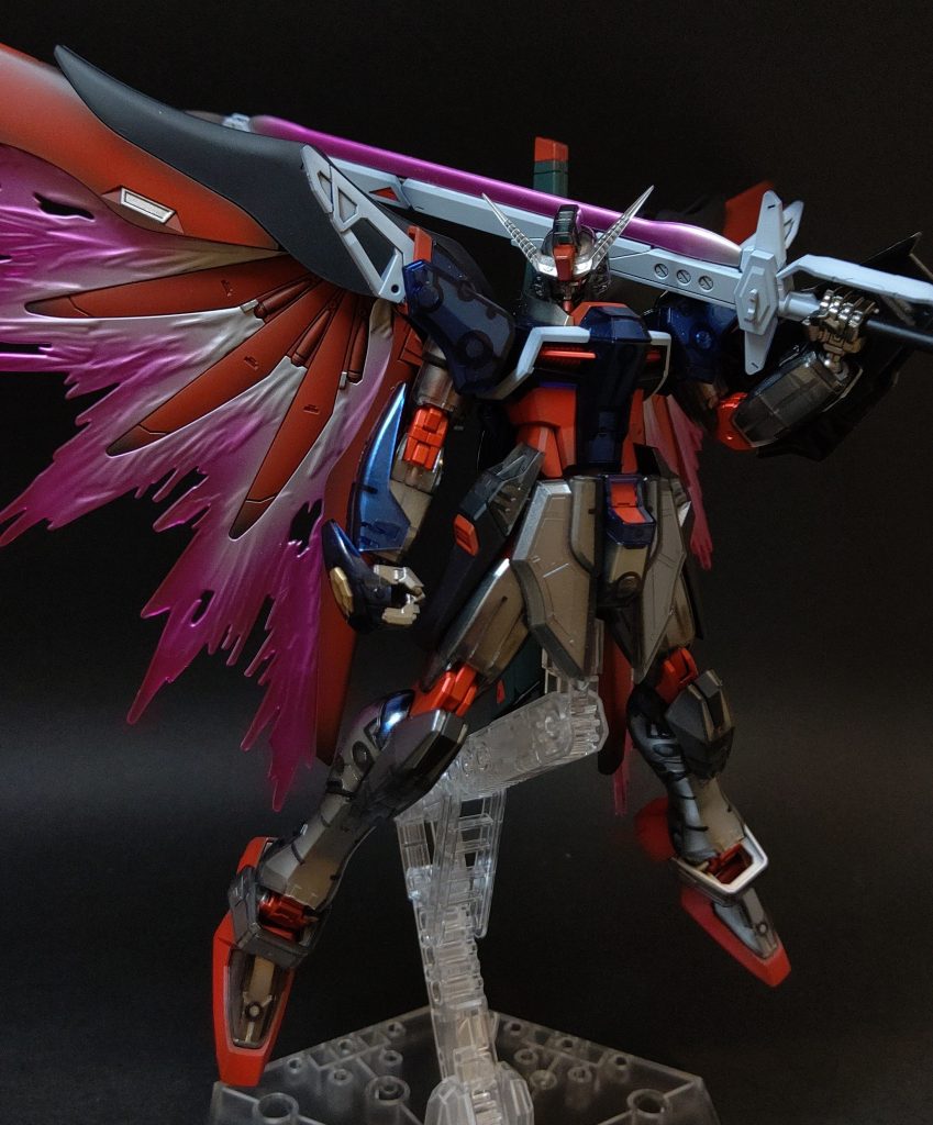 HGデスティニーガンダムSpecⅡ[クリアカラー最大稼働ver.]｜じんべえ