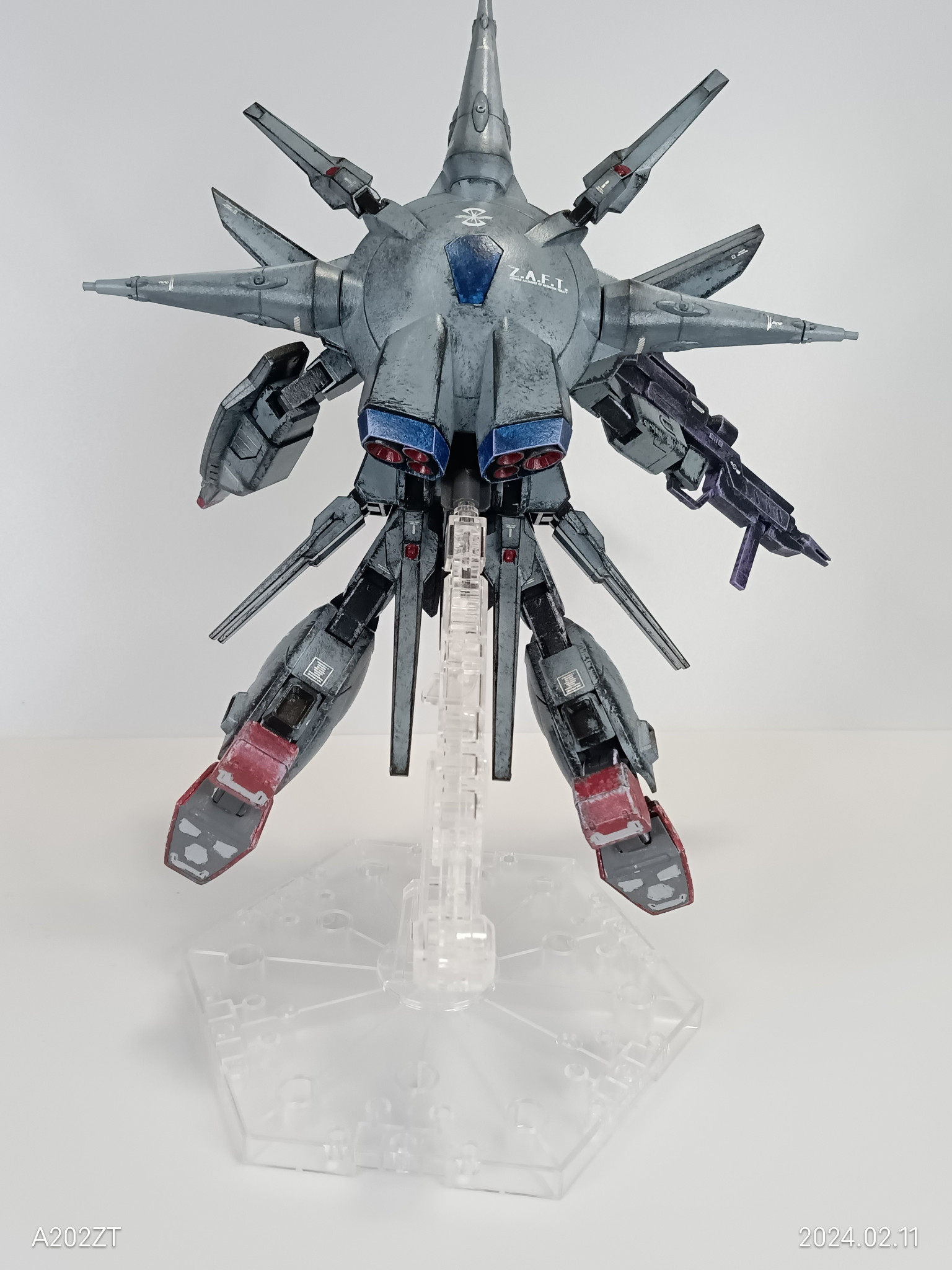 HG プロヴィデンスガンダム｜@okkiさんのガンプラ作品｜GUNSTA（ガンスタ）