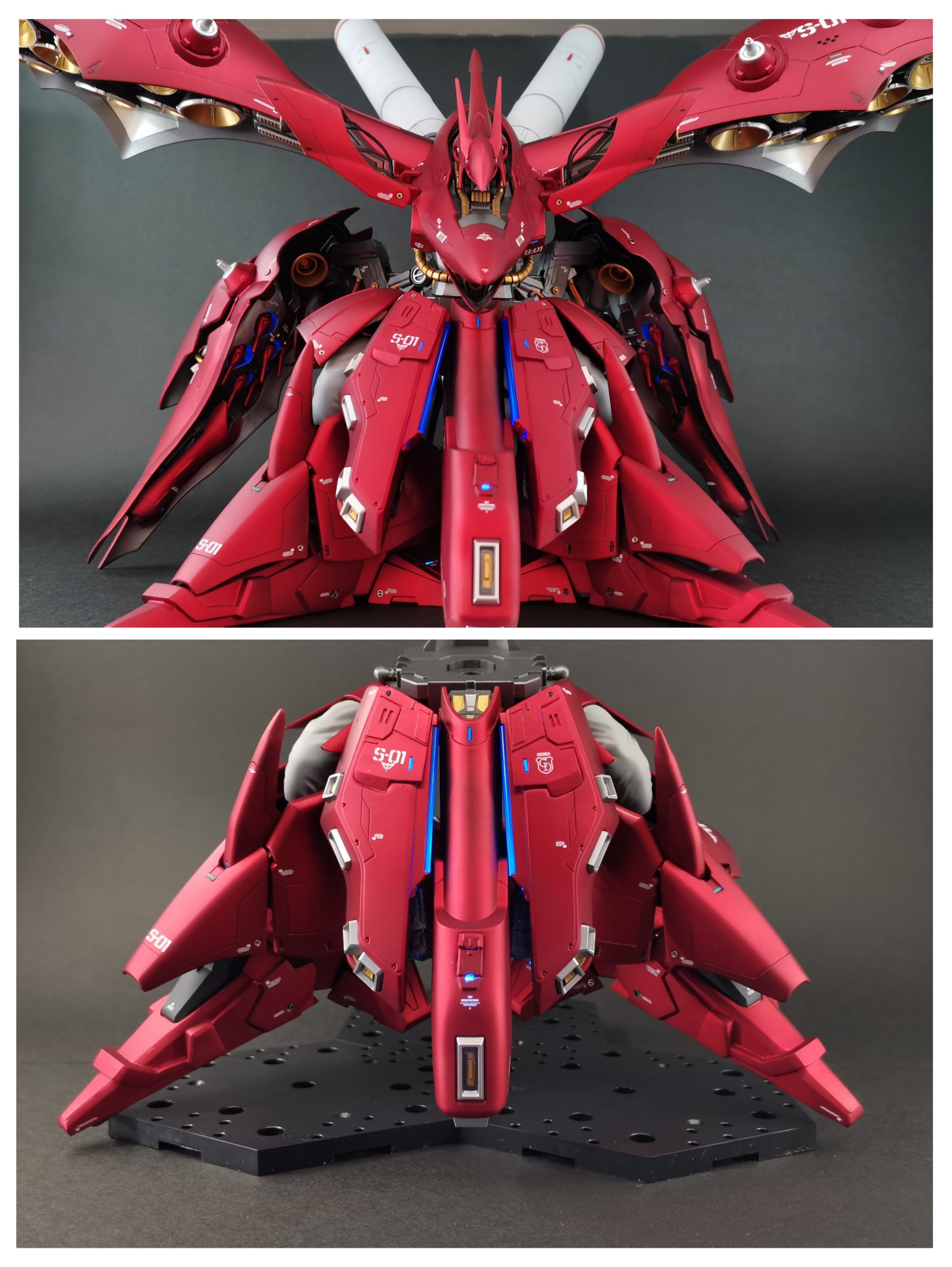 HGUCナイチンゲール マットキャンディ仕上げ｜もりそば重工業さんの