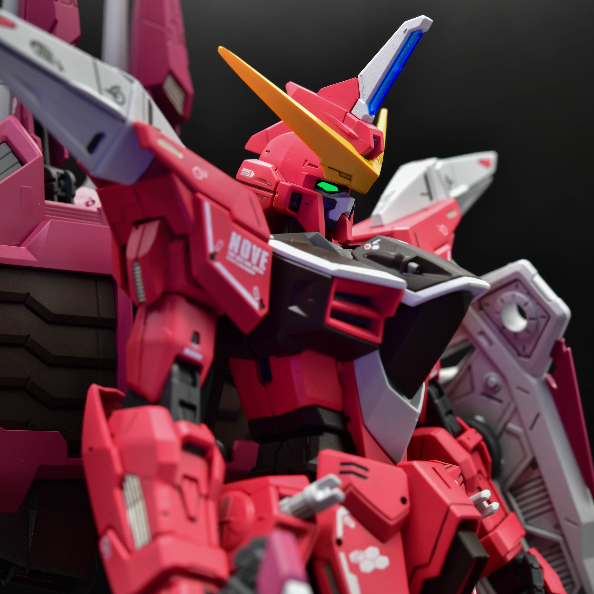 MG ジャスティスガンダム｜赤い彗星さんのガンプラ作品｜GUNSTA