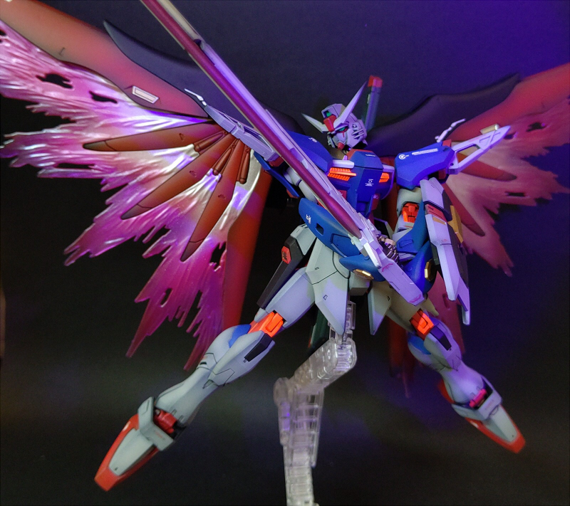 HGデスティニーガンダムSpecⅡ全塗装｜じんべえさんのガンプラ作品