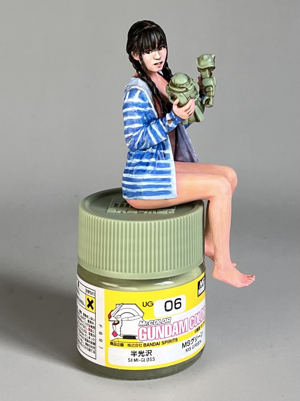 1／20ガンプラ女子 PLAMAX東雲うみ｜@館長さんのガンプラ作品