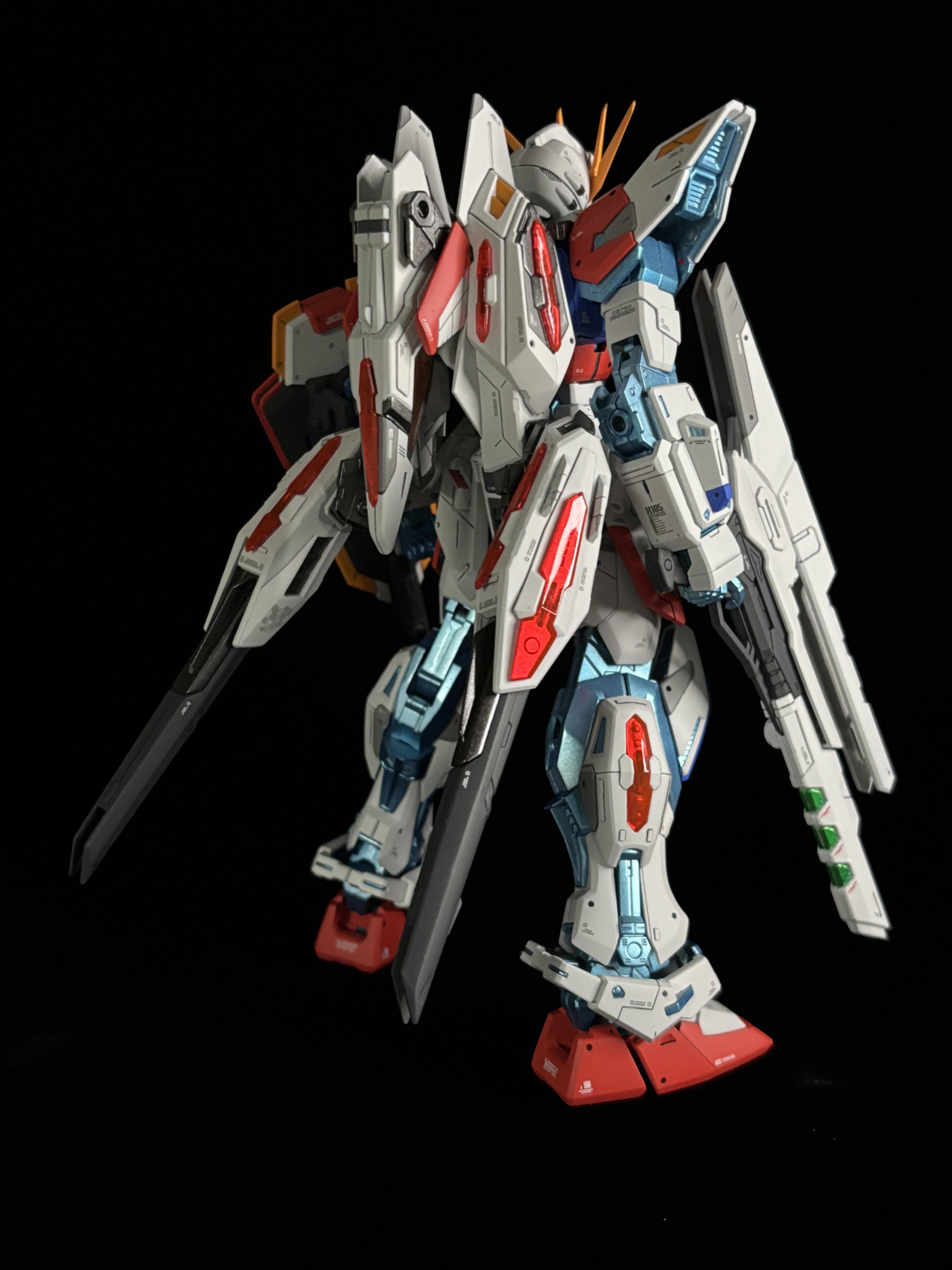 MGスタービルドストライクガンダム(RGシステム)｜なぴさんのガンプラ