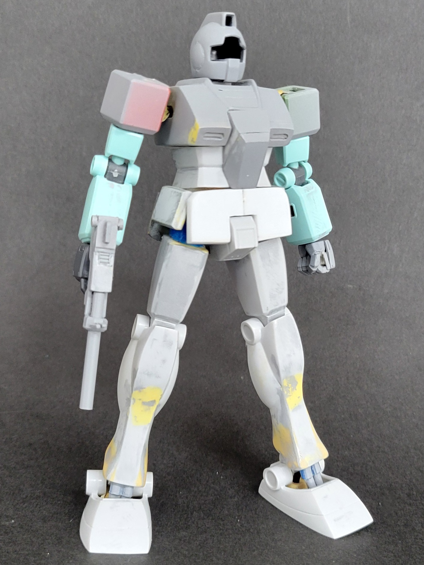 旧キット 1/144 RGM-79L ジムライトアーマー｜ランさんのガンプラ作品