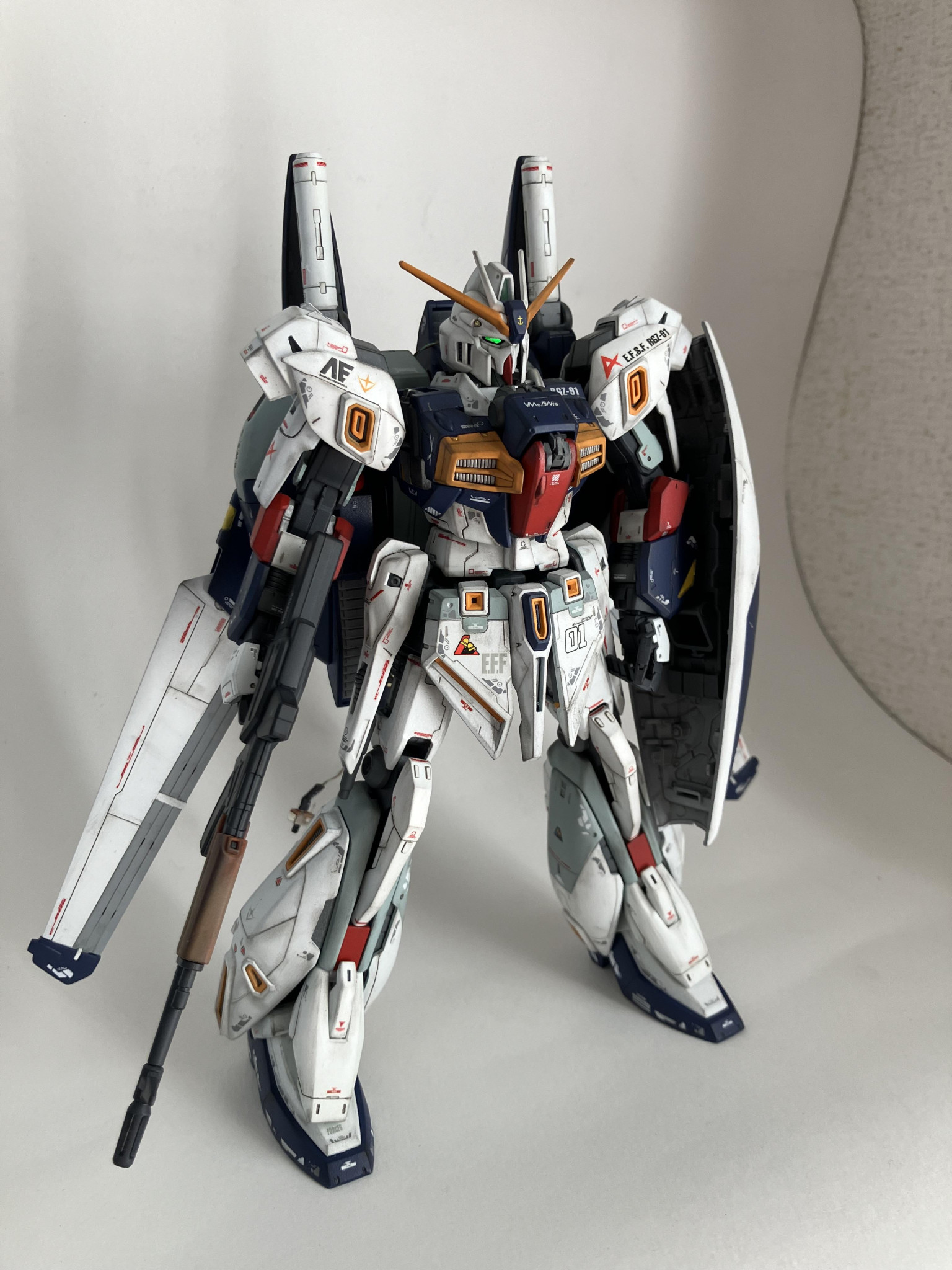 MG】RGZ-91B Re-GZ CUSTOM｜Ohkameさんのガンプラ作品｜GUNSTA（ガンスタ）