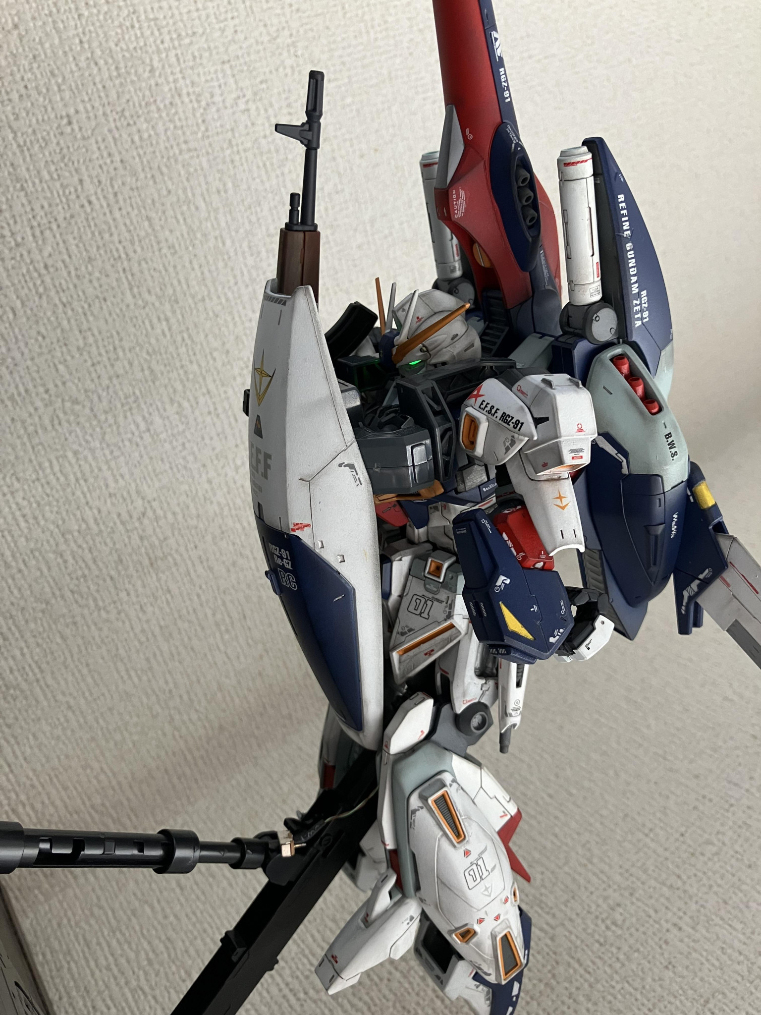 MG】RGZ-91B Re-GZ CUSTOM｜Ohkameさんのガンプラ作品｜GUNSTA（ガンスタ）