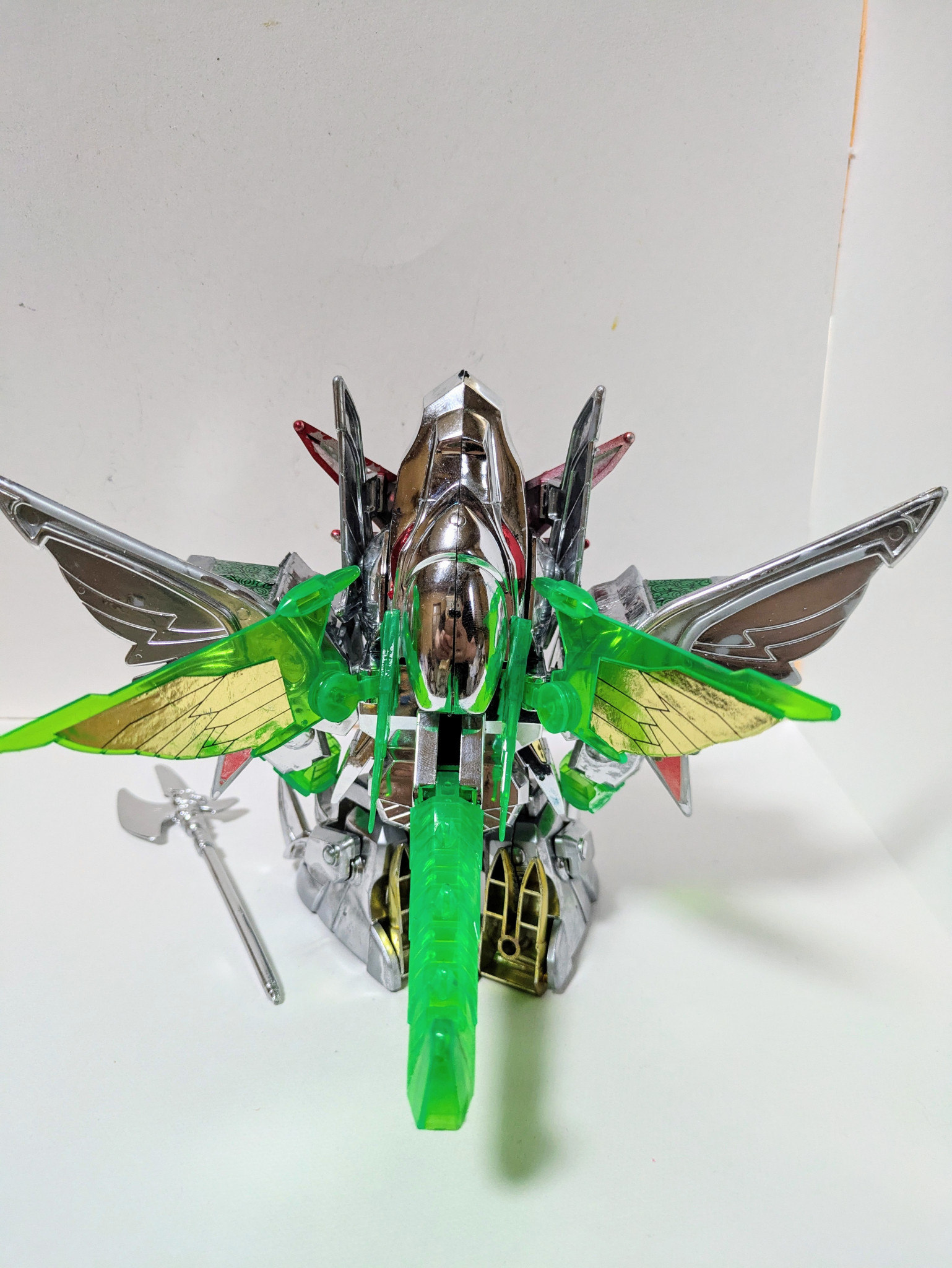 メッキ塗装 元祖SDガンダム 聖龍機 ロードドラグーン｜maasaさんの