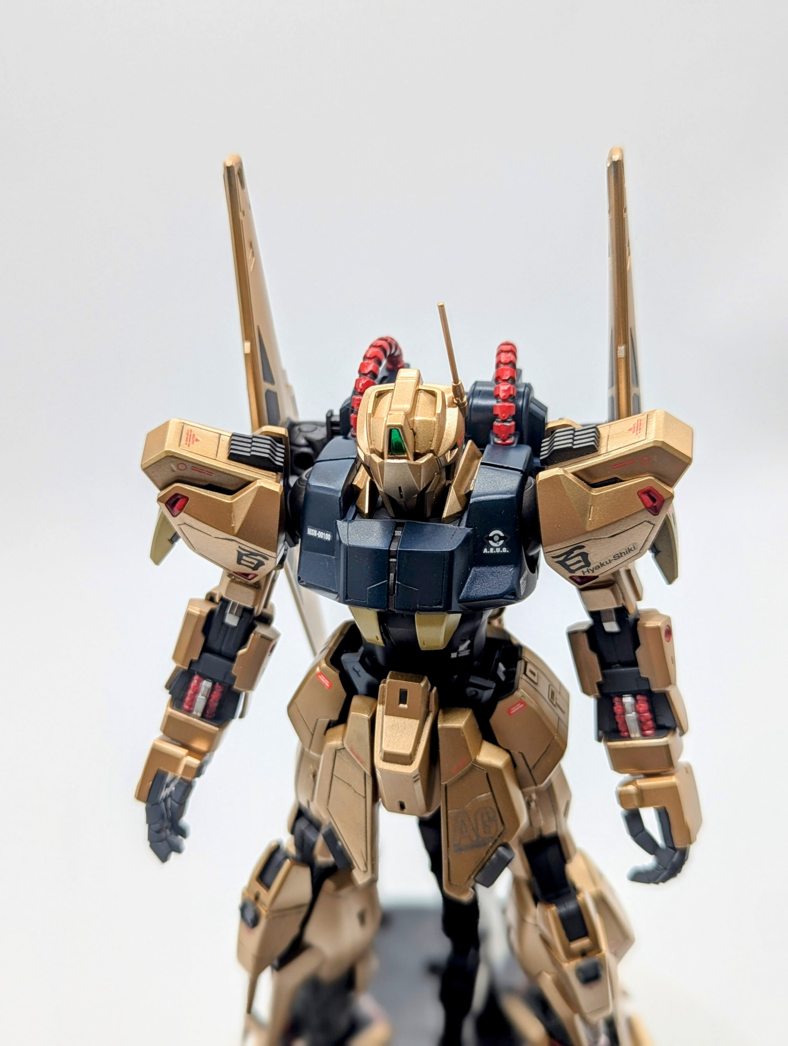 MG百式ver2.0改修全塗装完成品｜kenshira0123さんのガンプラ作品
