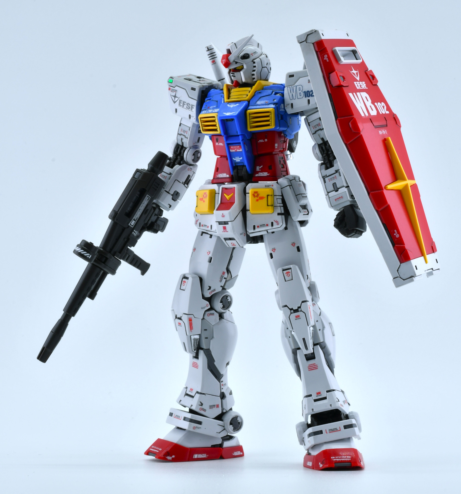RG RX-78-2 GUNDAM ver.2.0｜meckさんのガンプラ作品｜GUNSTA（ガンスタ）