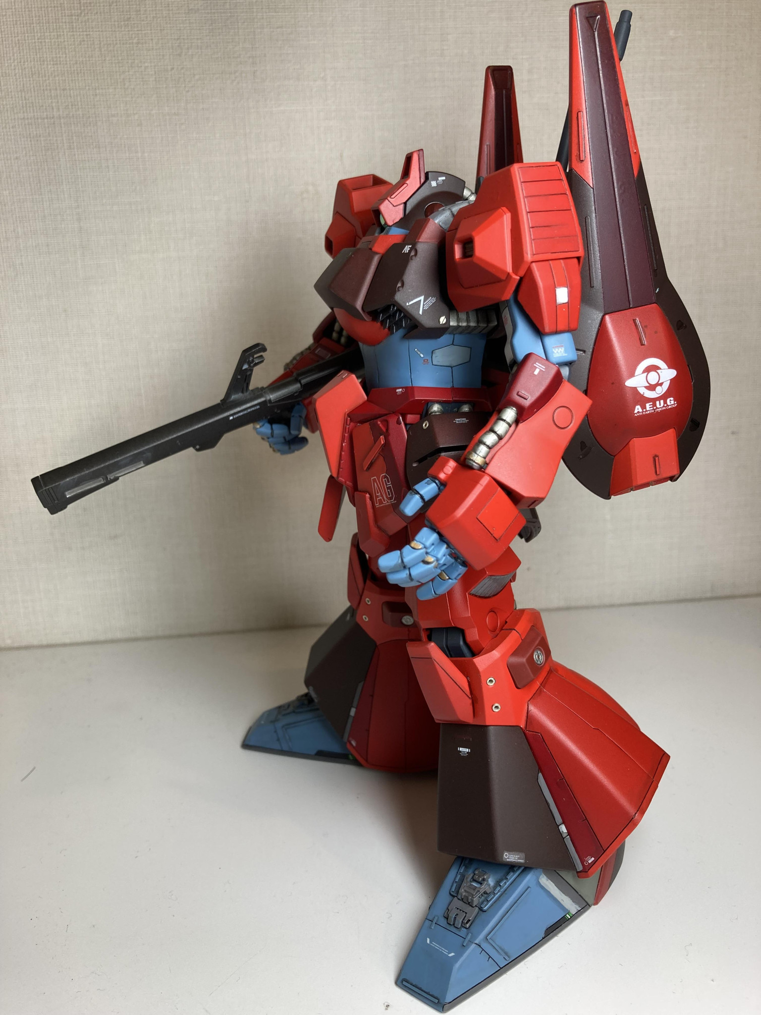 MGリック・ディアス クワトロ機｜@tsumass2さんのガンプラ作品｜GUNSTA