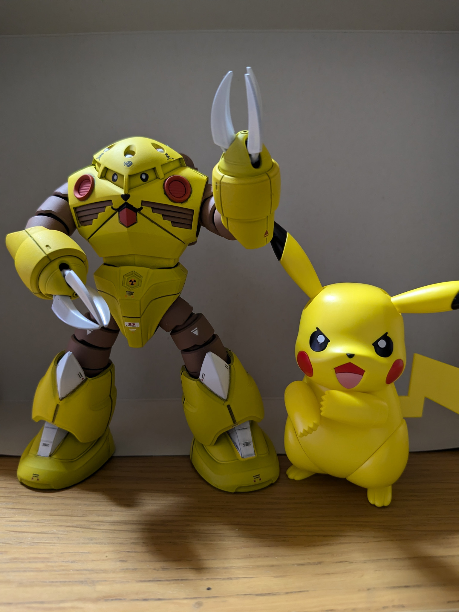 HGピカチュウ？｜@itadori_tatsuさんのガンプラ作品｜GUNSTA（ガンスタ）