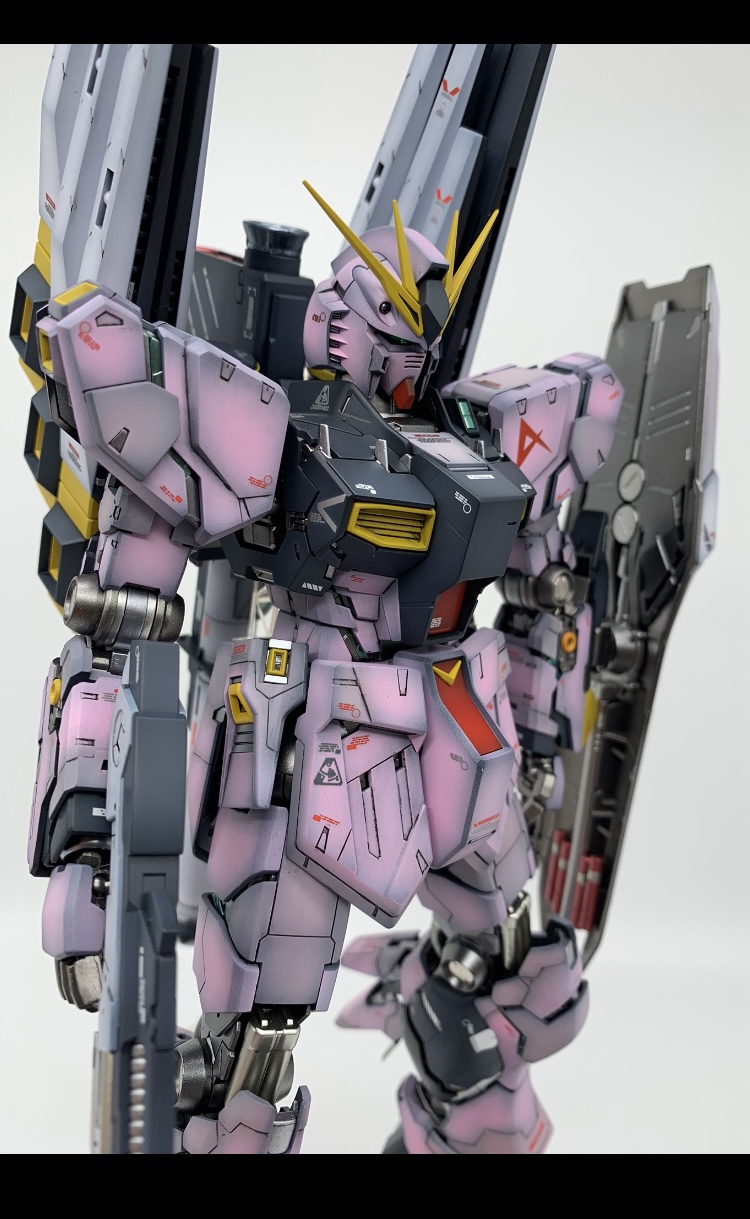 MG RX-93 νガンダム Ver.ka｜tomocatさんのガンプラ作品｜GUNSTA