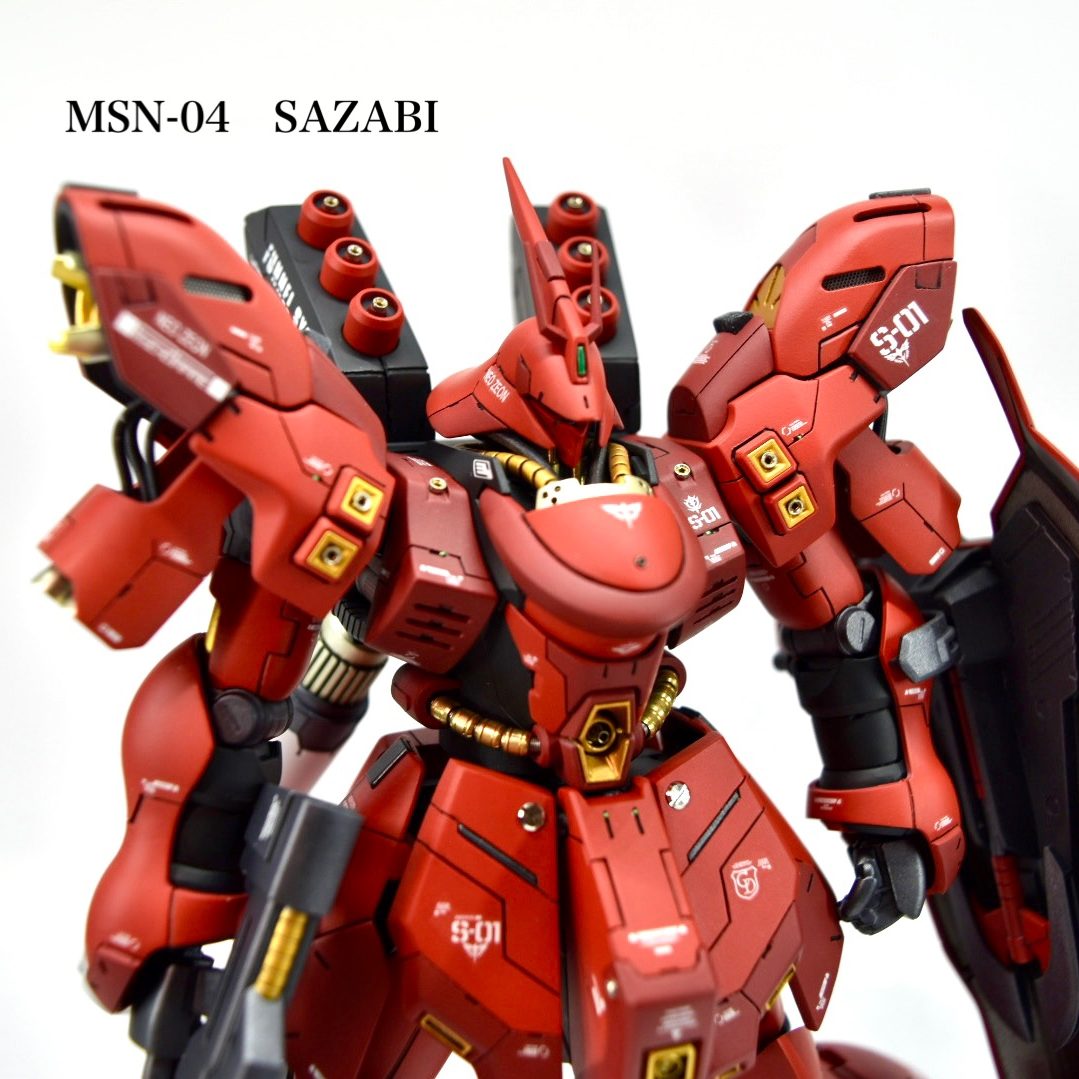 HG サザビー｜@244さんのガンプラ作品｜GUNSTA（ガンスタ）