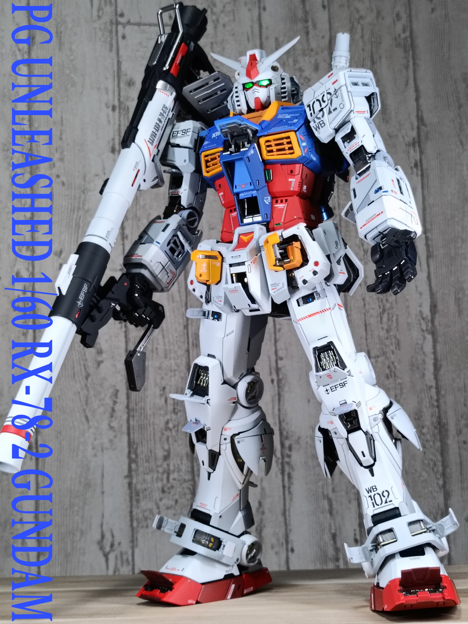 PG UNLEASHED 1/60 RX-78-2ガンダム｜seaさんのガンプラ作品｜GUNSTA