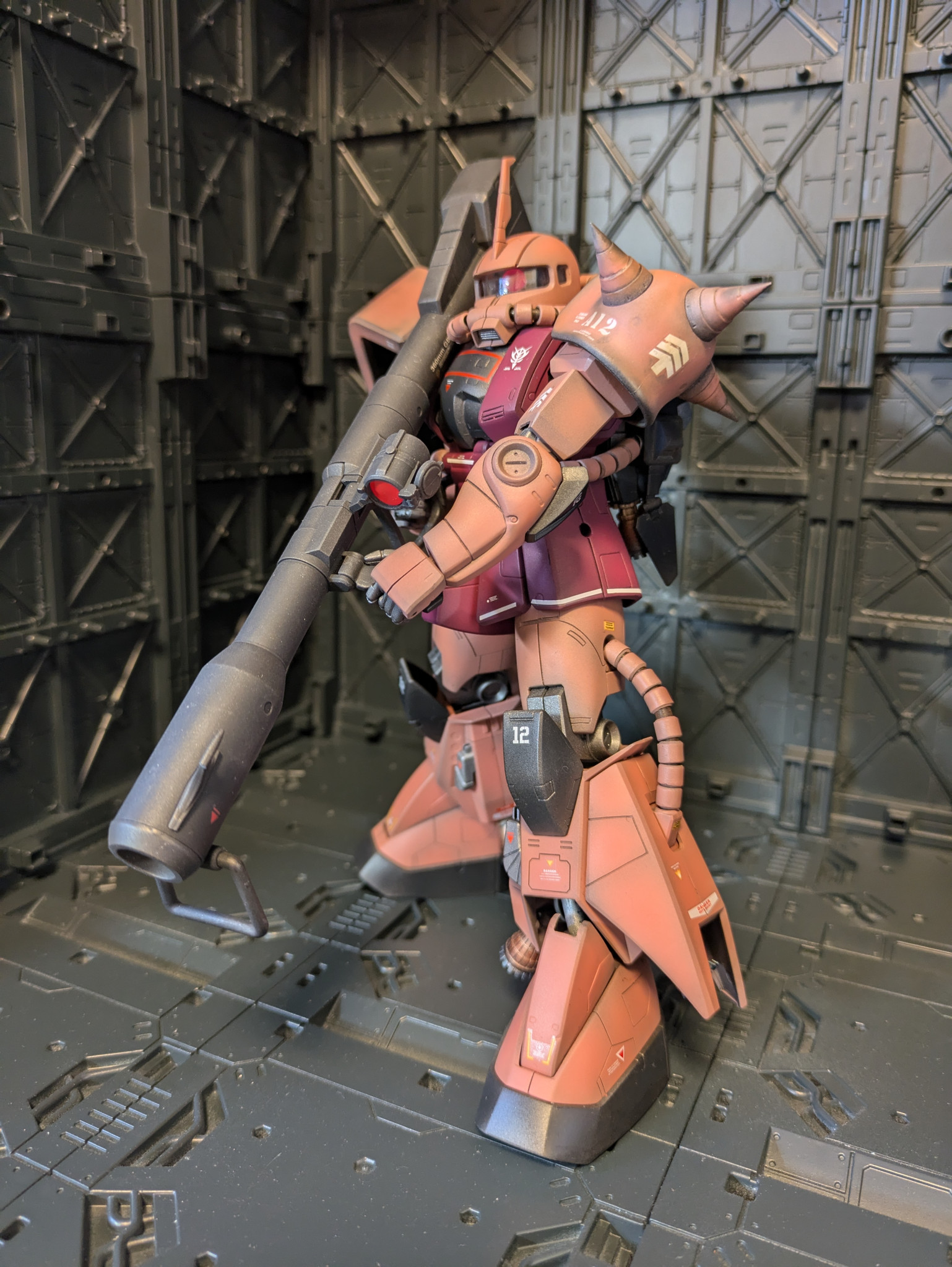 MS-06R-2 シャア専用ザク MG Ver.1.0｜SAYAKAFUさんのガンプラ作品