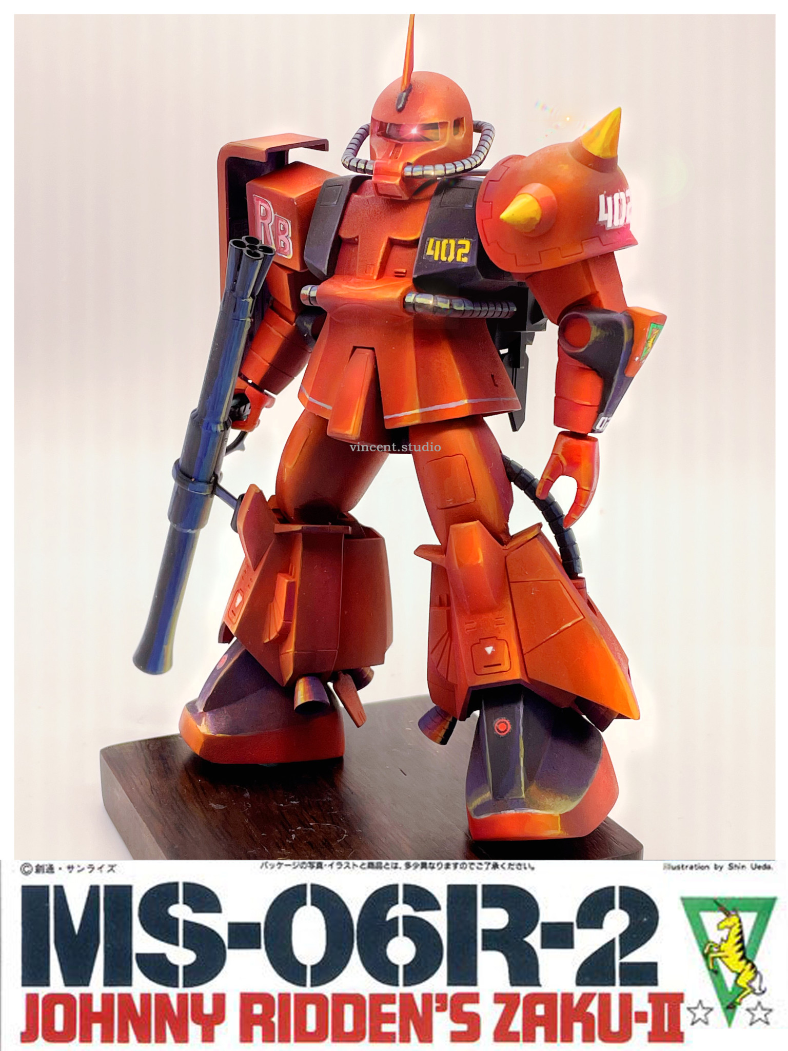 1/144 旧キット MSV 高機動型ザク2｜@VincentYstudioさんのガンプラ