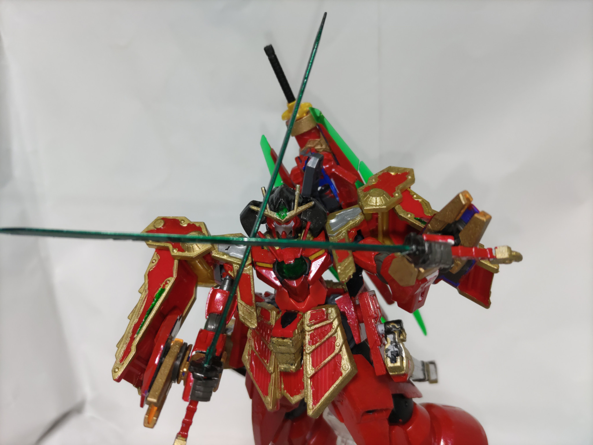 武者頑駄無型ダブルオークアンタ 2.5｜miyajiさんのガンプラ作品