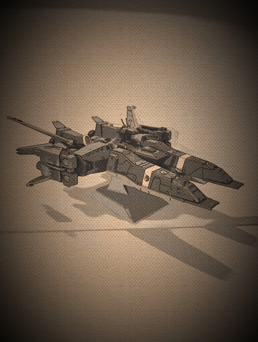 強襲揚陸艦アルビオン改め、高速輸送船「ルセット」｜harpapaさんの