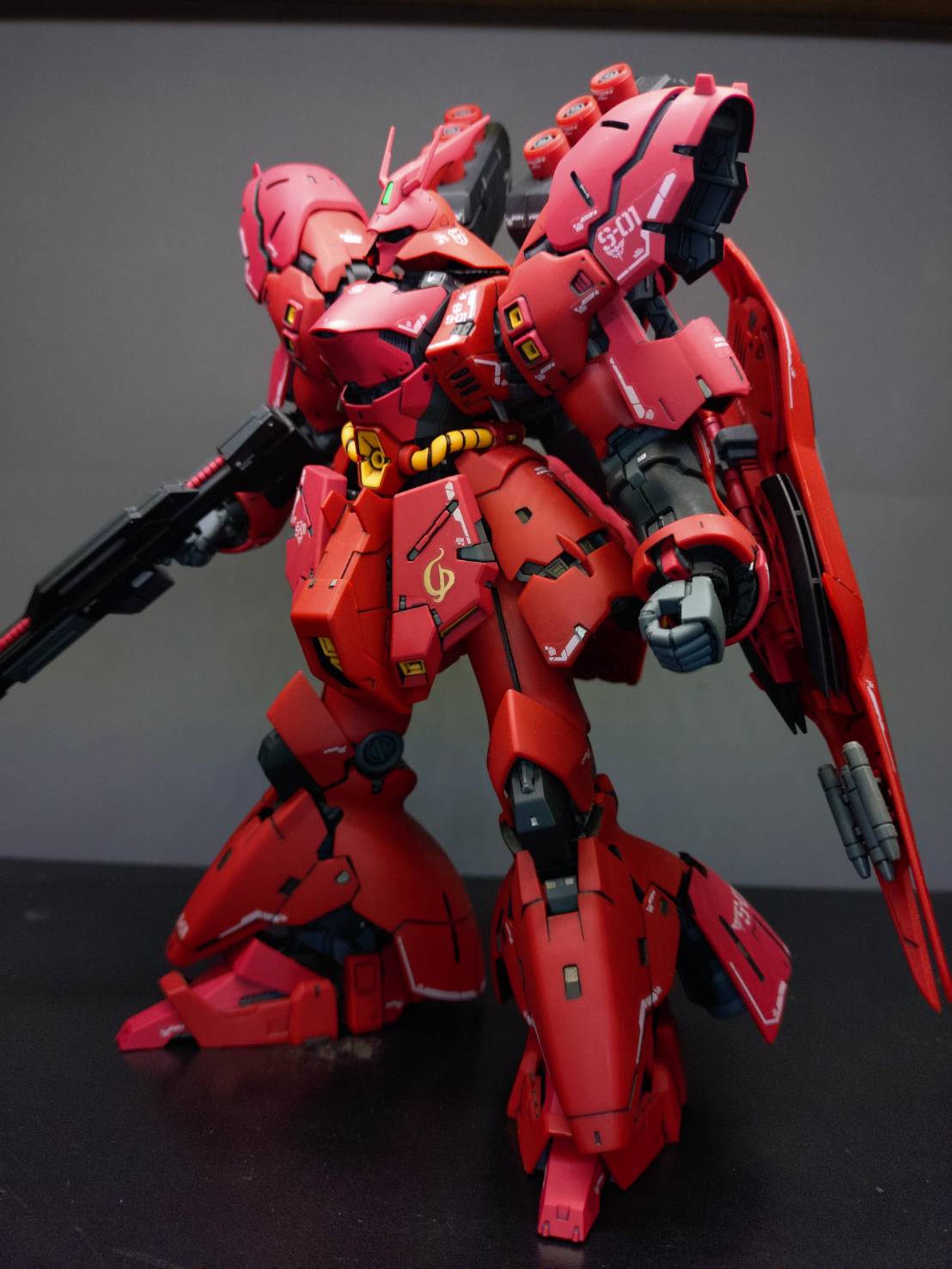 けん 製作依頼品】RG MSM-004 サザビー 塗装済完成品 けん 製作依頼品