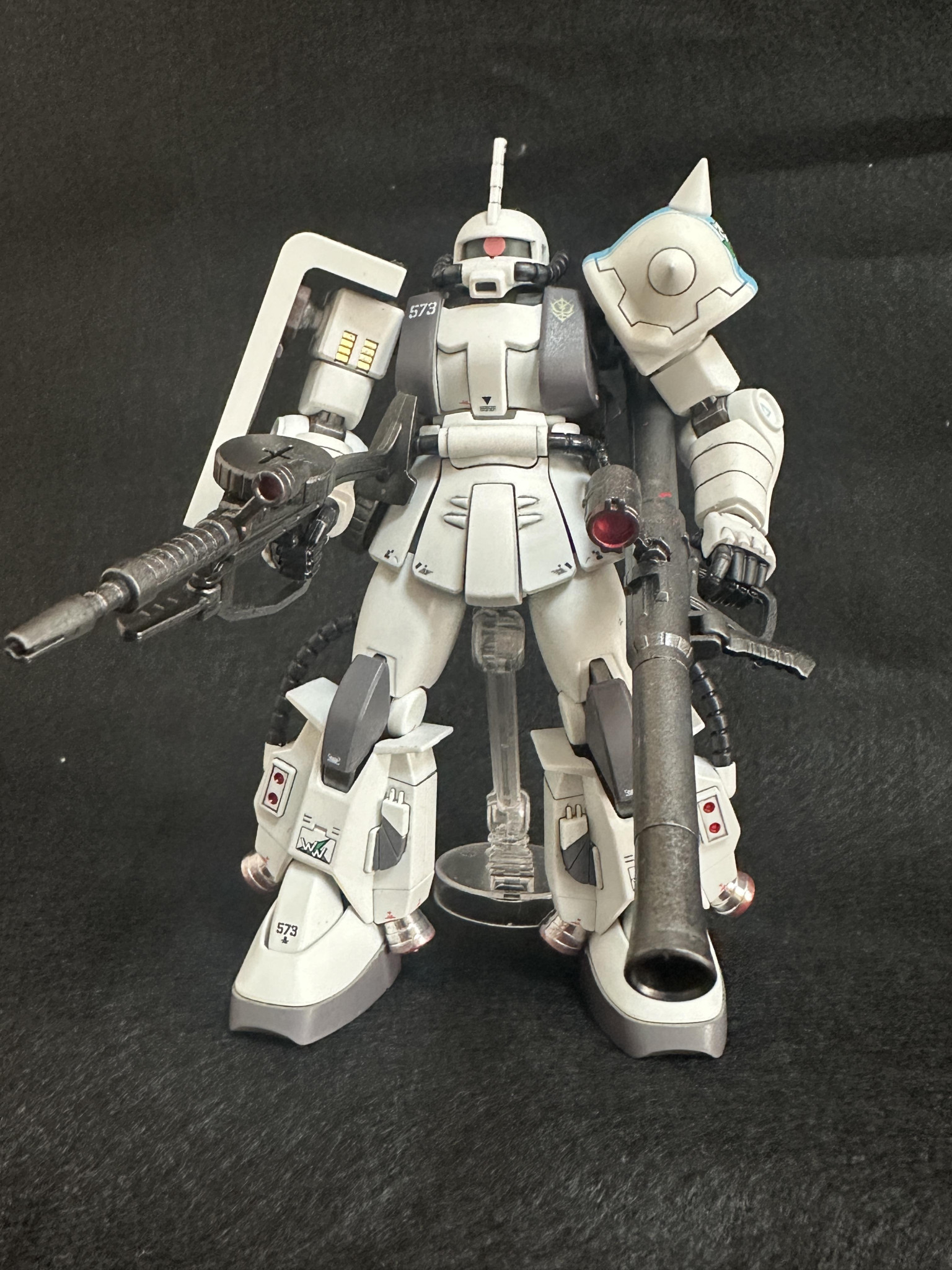 HGUC 1/144 MS-06R-1A シン・マツナガ専用ザク｜Kazunaさんのガンプラ