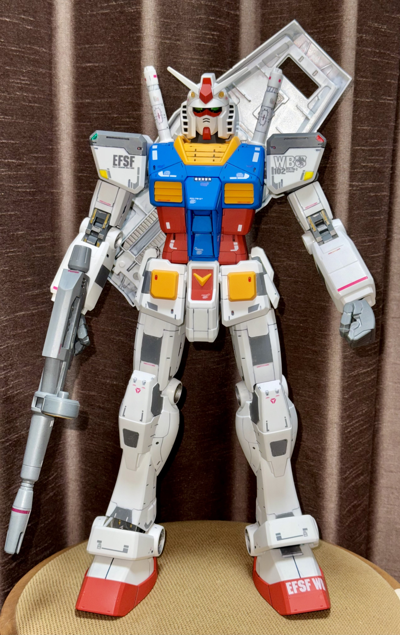 1/48 メガサイズモデル ガンダム RX-78-2｜tatsu100%さんのガンプラ