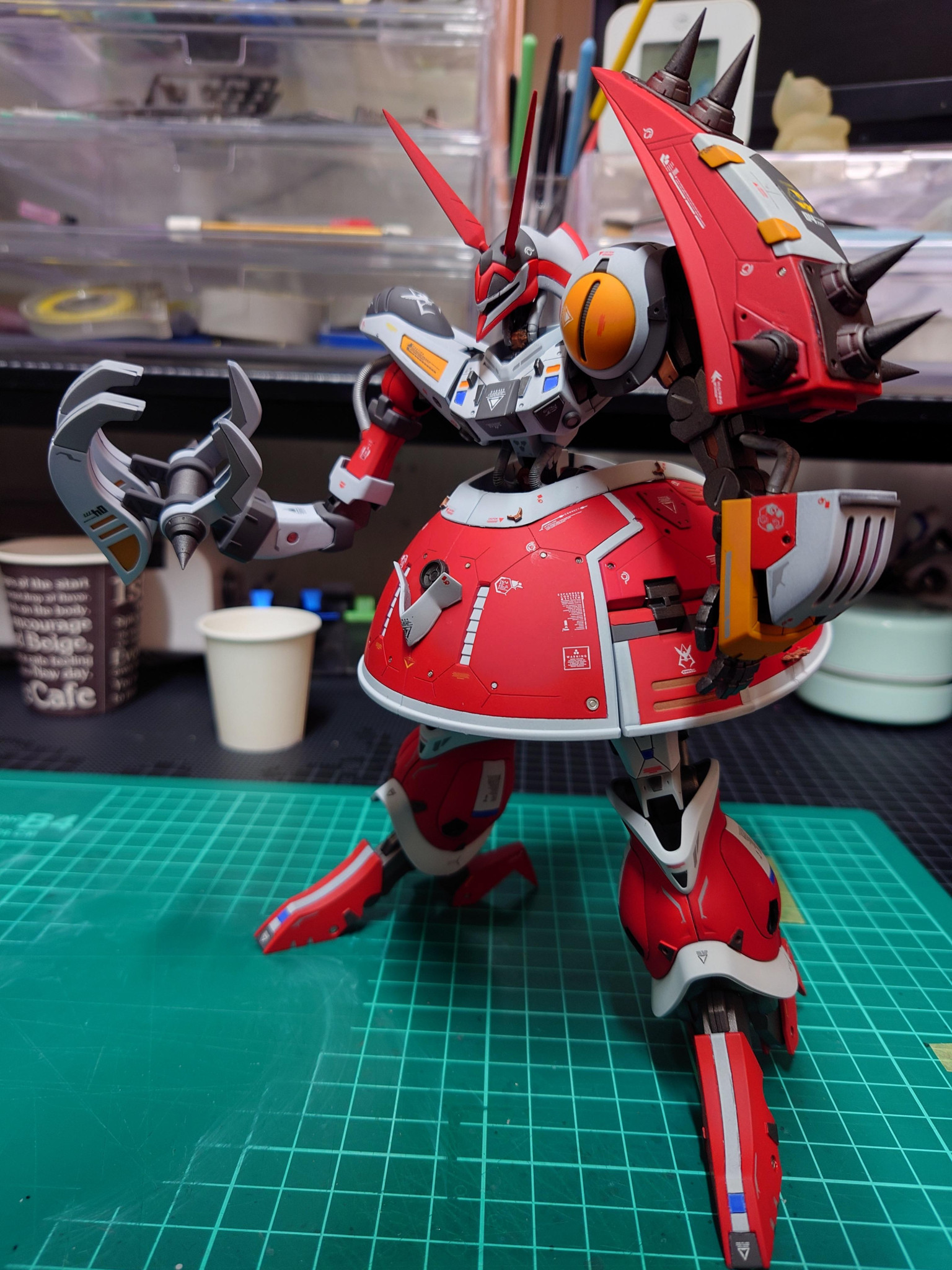 HGバウンドドック 赤狐｜Hide.Dさんのガンプラ作品｜GUNSTA（ガンスタ）