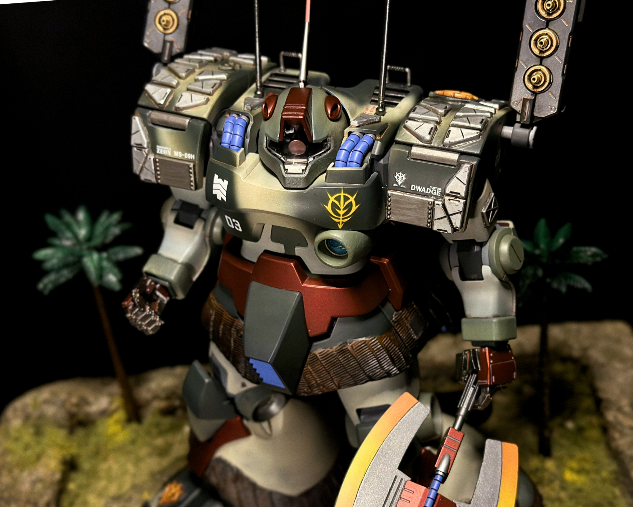 Unit #03: MG 1/100 MS-09H Dwadge Custom｜Kitted.gunplaさんの