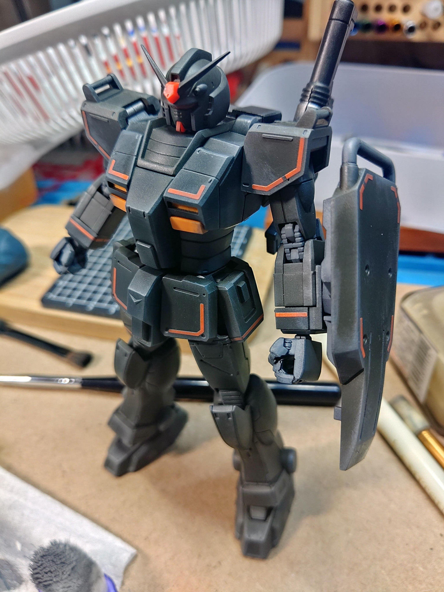 HG 局地型ガンダム 全塗装～ウェザリングで四苦八苦Ver.～｜おーしゃん