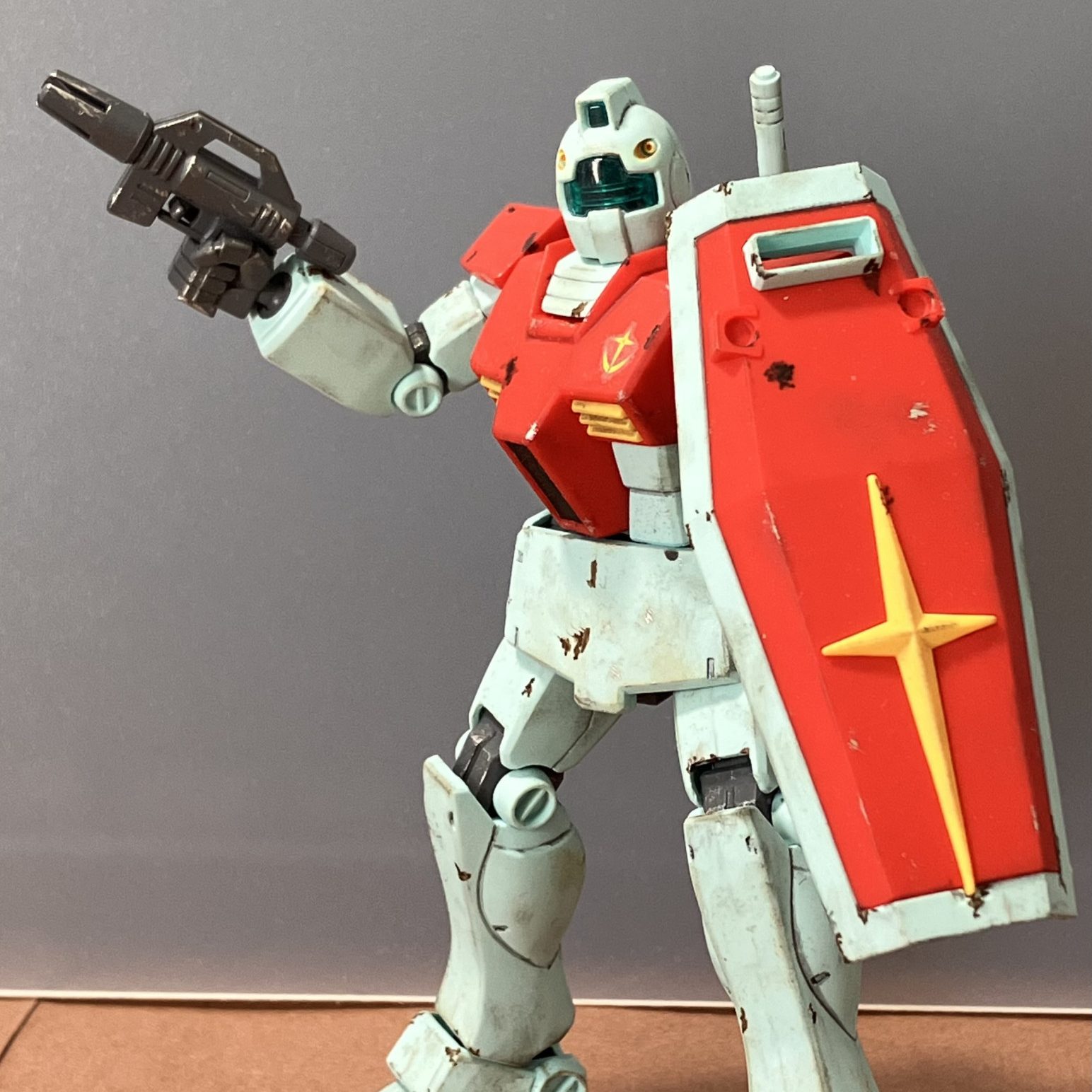 HG ジム｜会社員Kさんのガンプラ作品｜GUNSTA（ガンスタ）