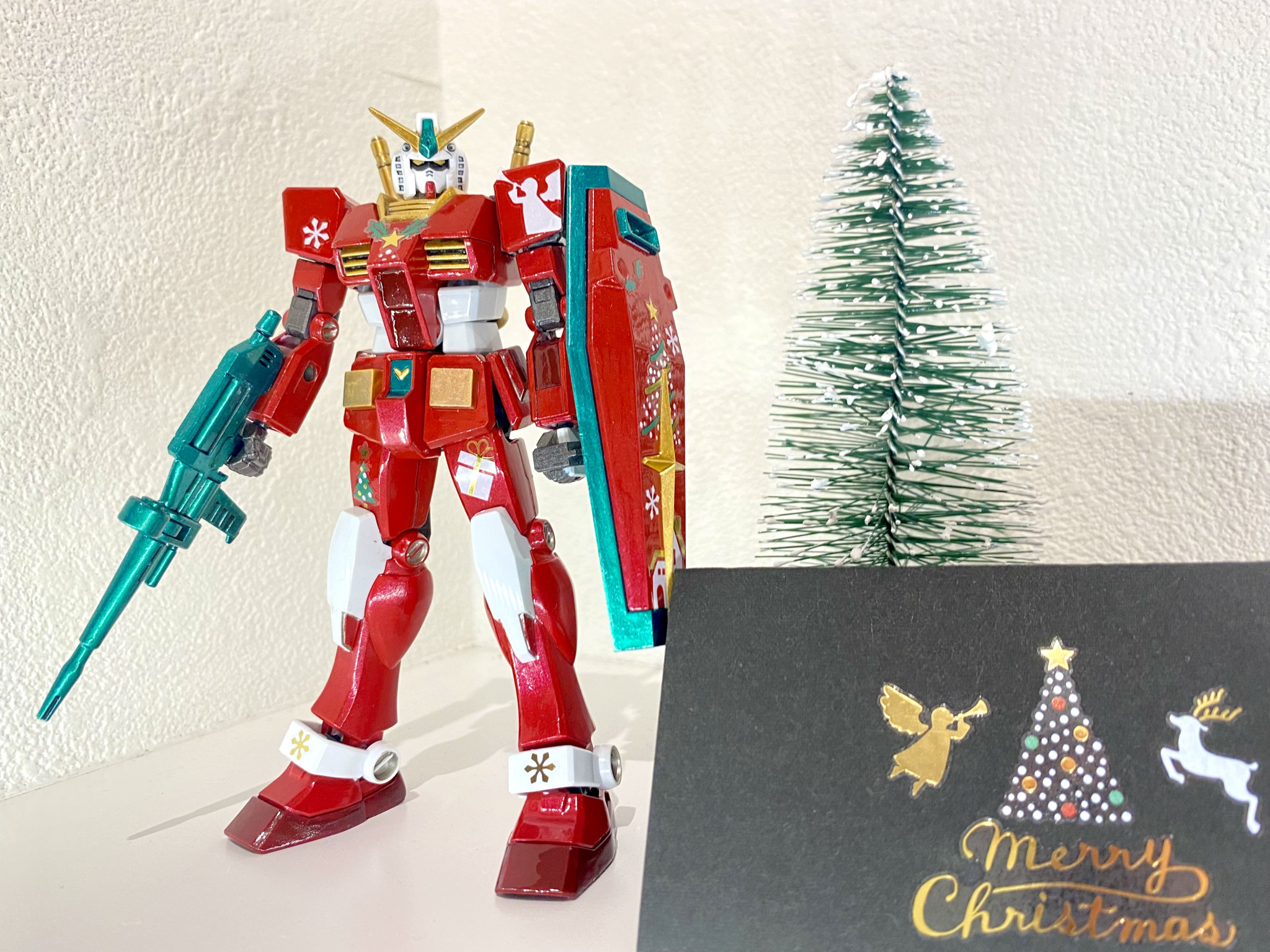 RX-78ガンダム クリスマスカラー🎄｜MOK-KUNさんのガンプラ作品