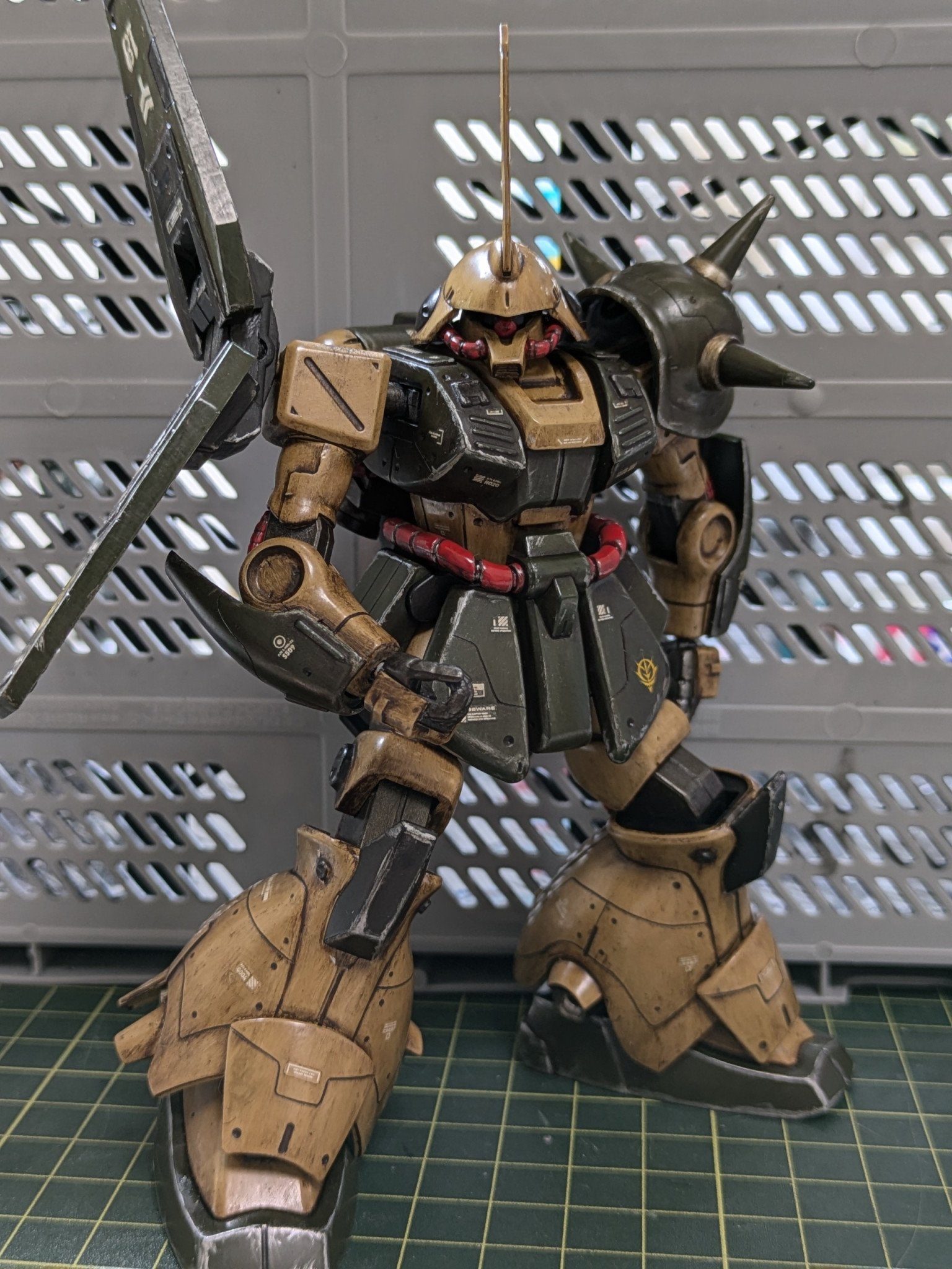 HGマラサイ筆塗り全塗装｜TKGさんのガンプラ作品｜GUNSTA（ガンスタ）