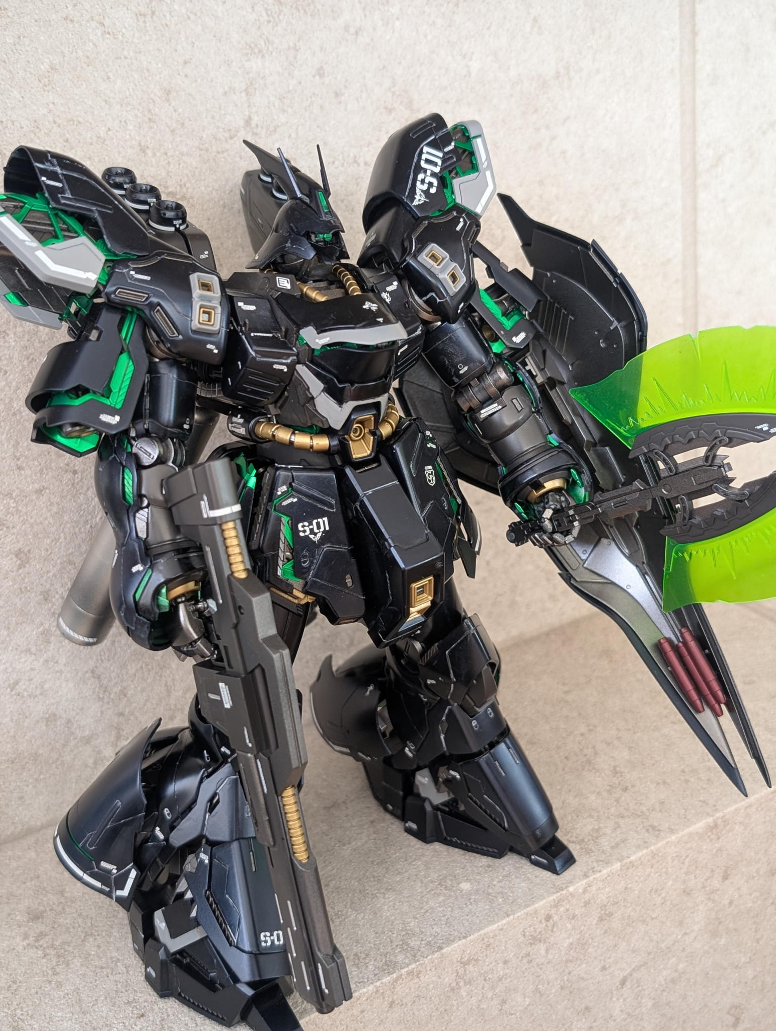 MG サザビーver.Ka 全塗装｜@mymmさんのガンプラ作品｜GUNSTA（ガンスタ）