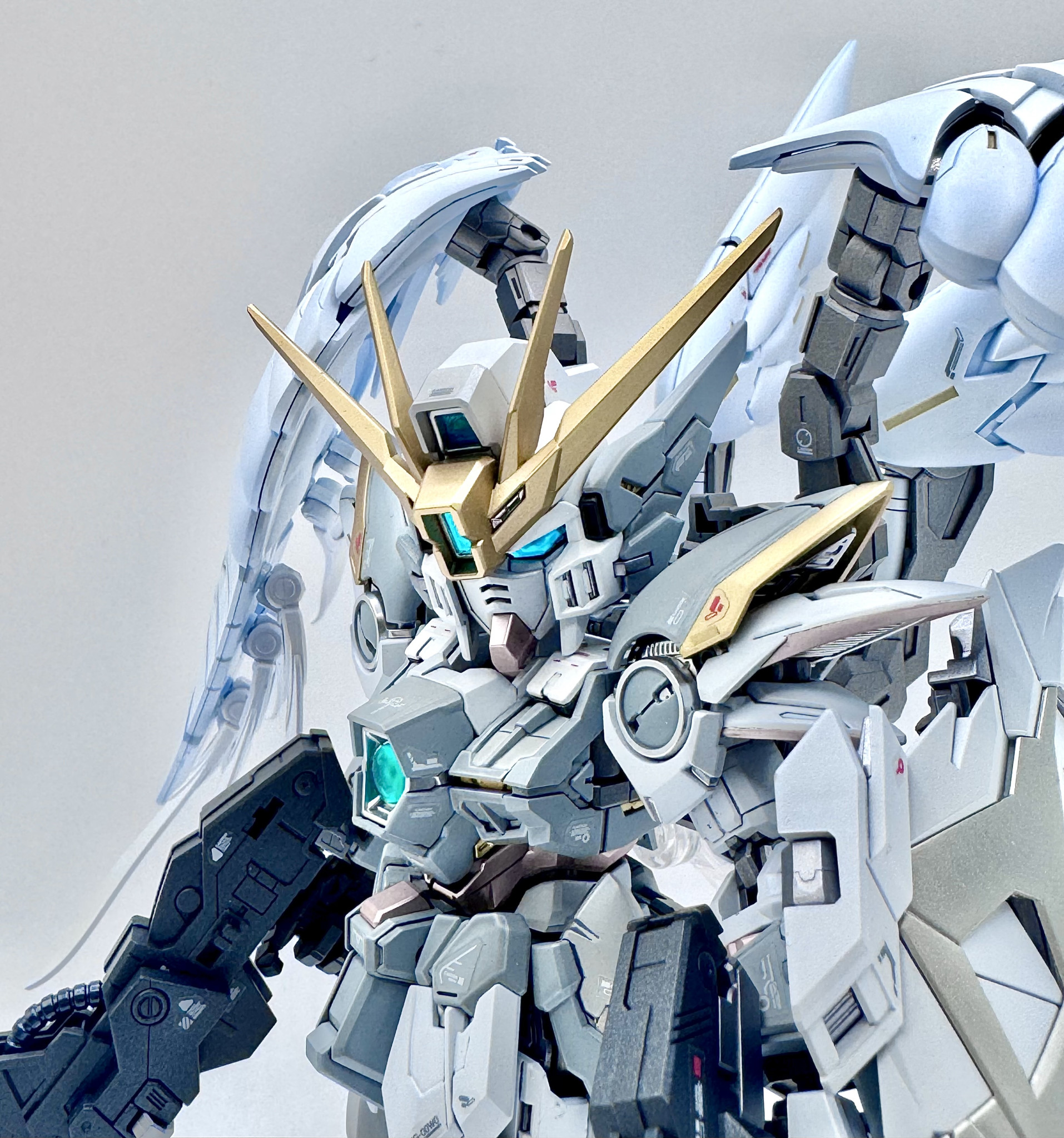 ウイングガンダムスノーホワイトプレリュード(カラー版)｜@naokingさん