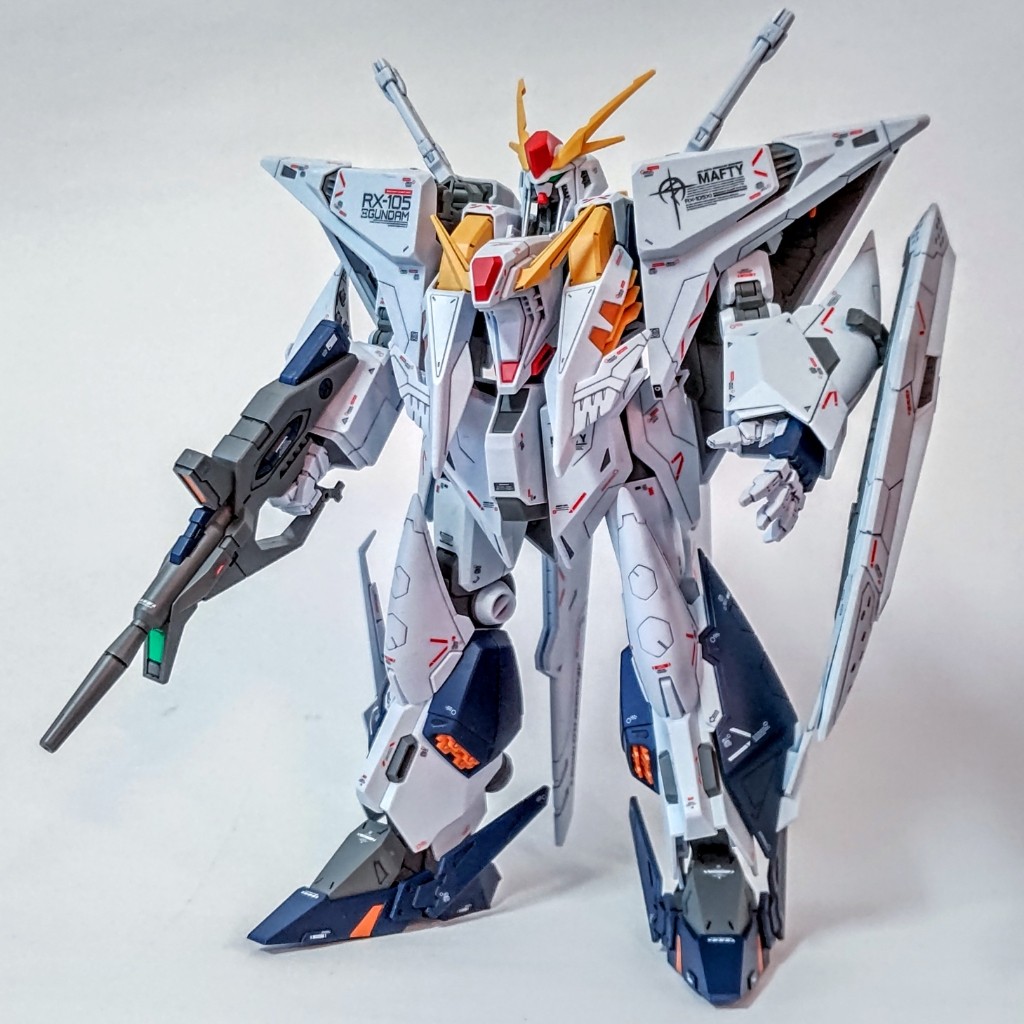 HG RX-105 XI GUNDAM｜kuro@A91さんのガンプラ作品｜GUNSTA（ガンスタ）