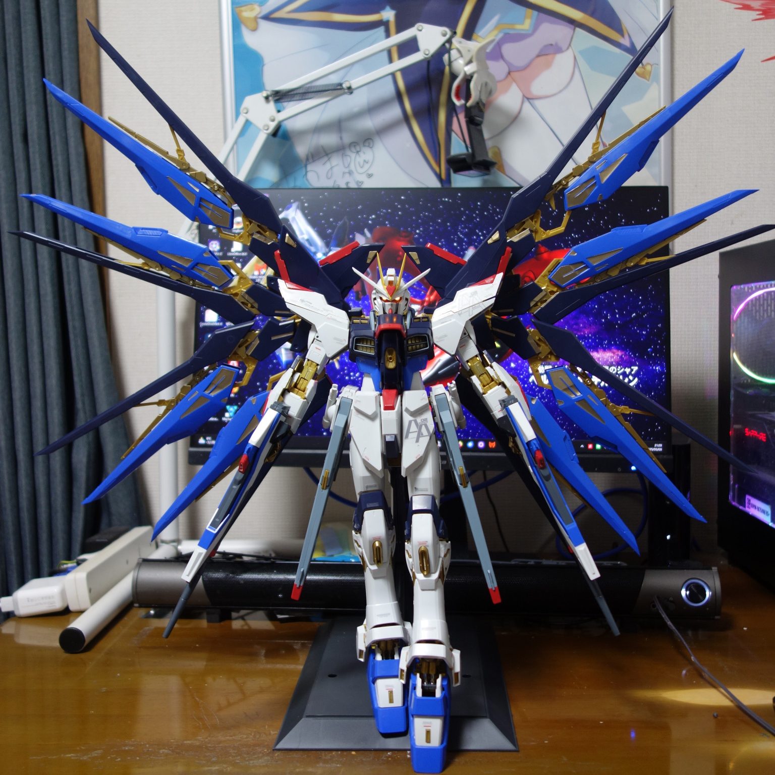 PG ストライクフリーダムガンダム｜モッチーさんのガンプラ作品
