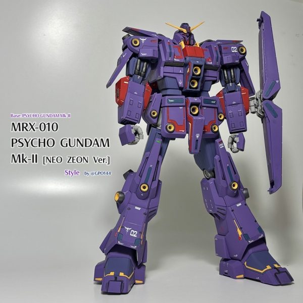 サイコ・ガンダム Mk-II [ネオ・ジオン仕様] 風｜gpo144さんのガンプラ