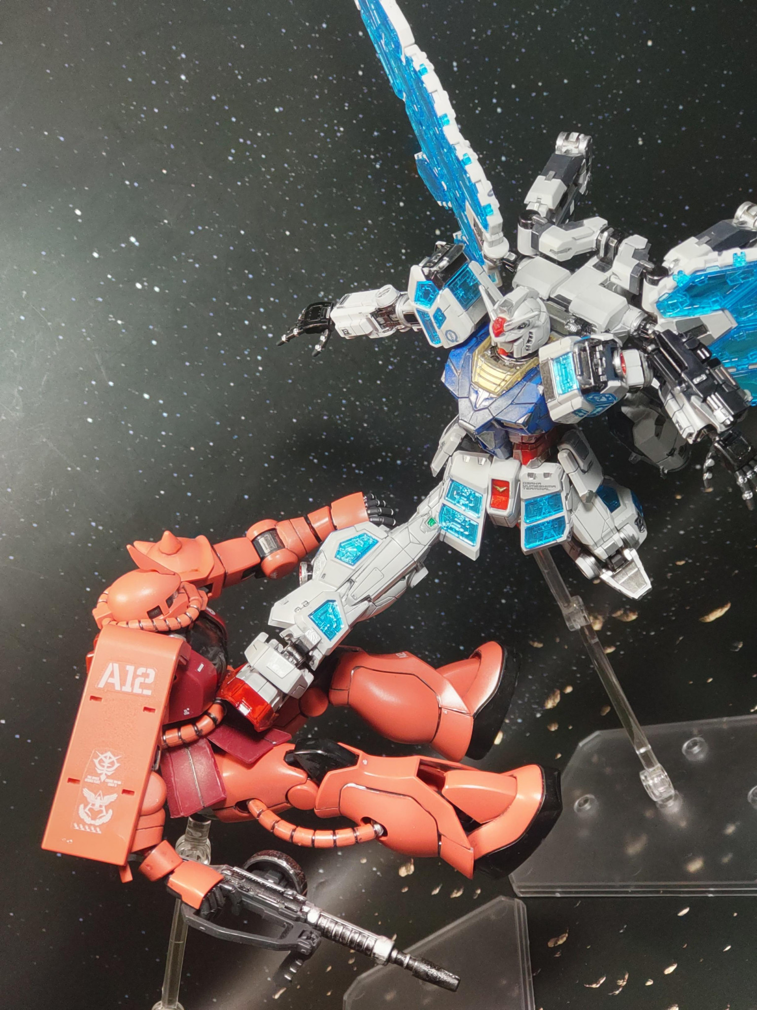 RX-78F00/E ガンダム(グラスフェザー装備) (万博)ガンダム大地に立つ