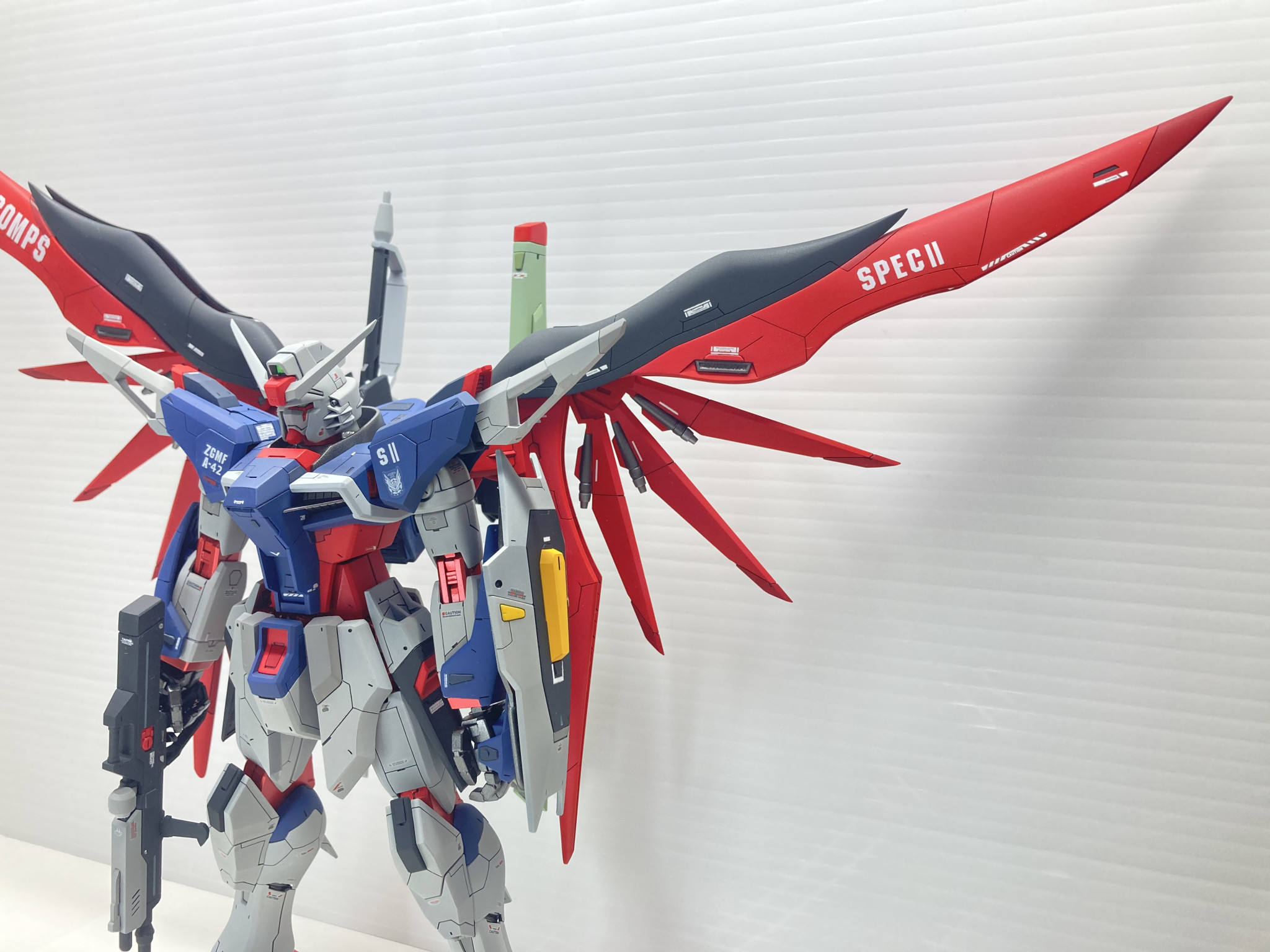 MG デスティニーガンダム SpecⅡ (最大稼働モード)｜にしヌコさんの