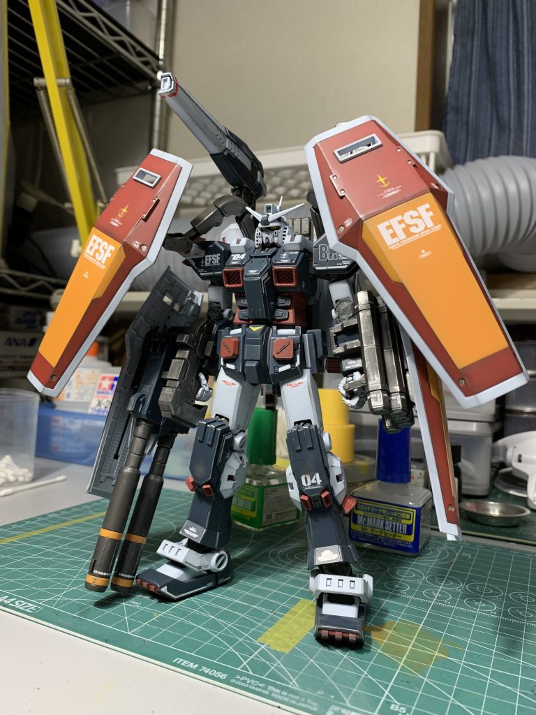 MG フルアーマーガンダム サンダーボルト｜SHINさんのガンプラ作品