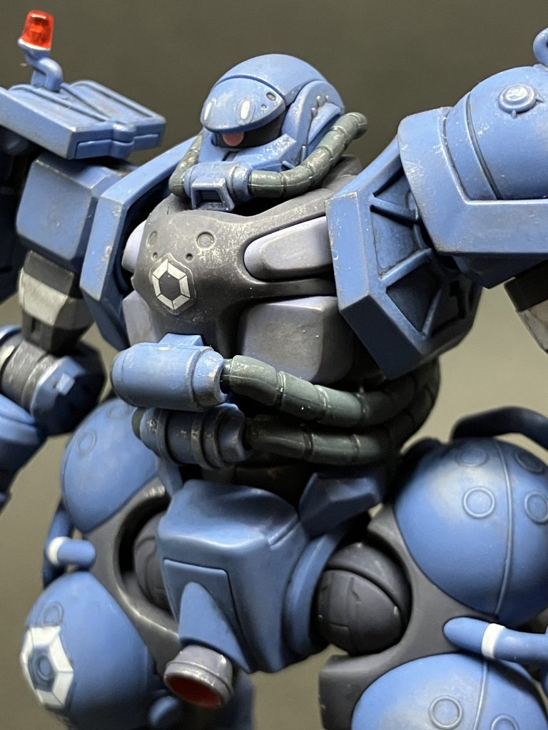 HG 軍警ザク お手軽作製｜hPaさんのガンプラ作品｜GUNSTA（ガンスタ）