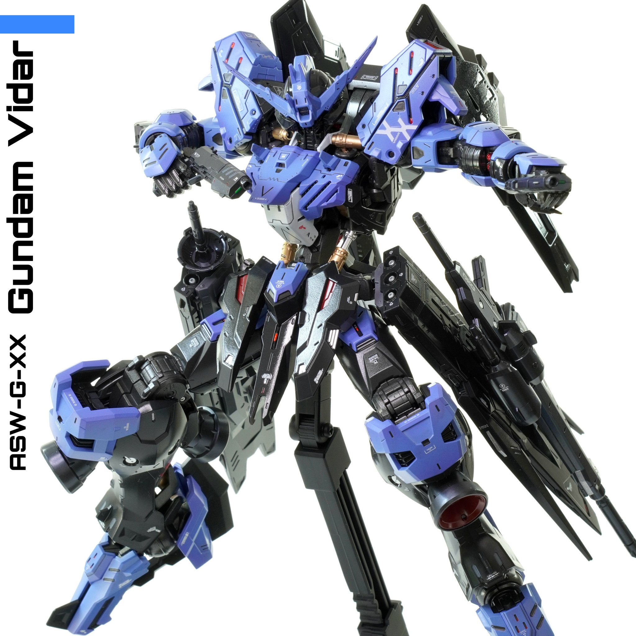 MG ガンダムヴィダール｜あかさはさんのガンプラ作品｜GUNSTA（ガンスタ）