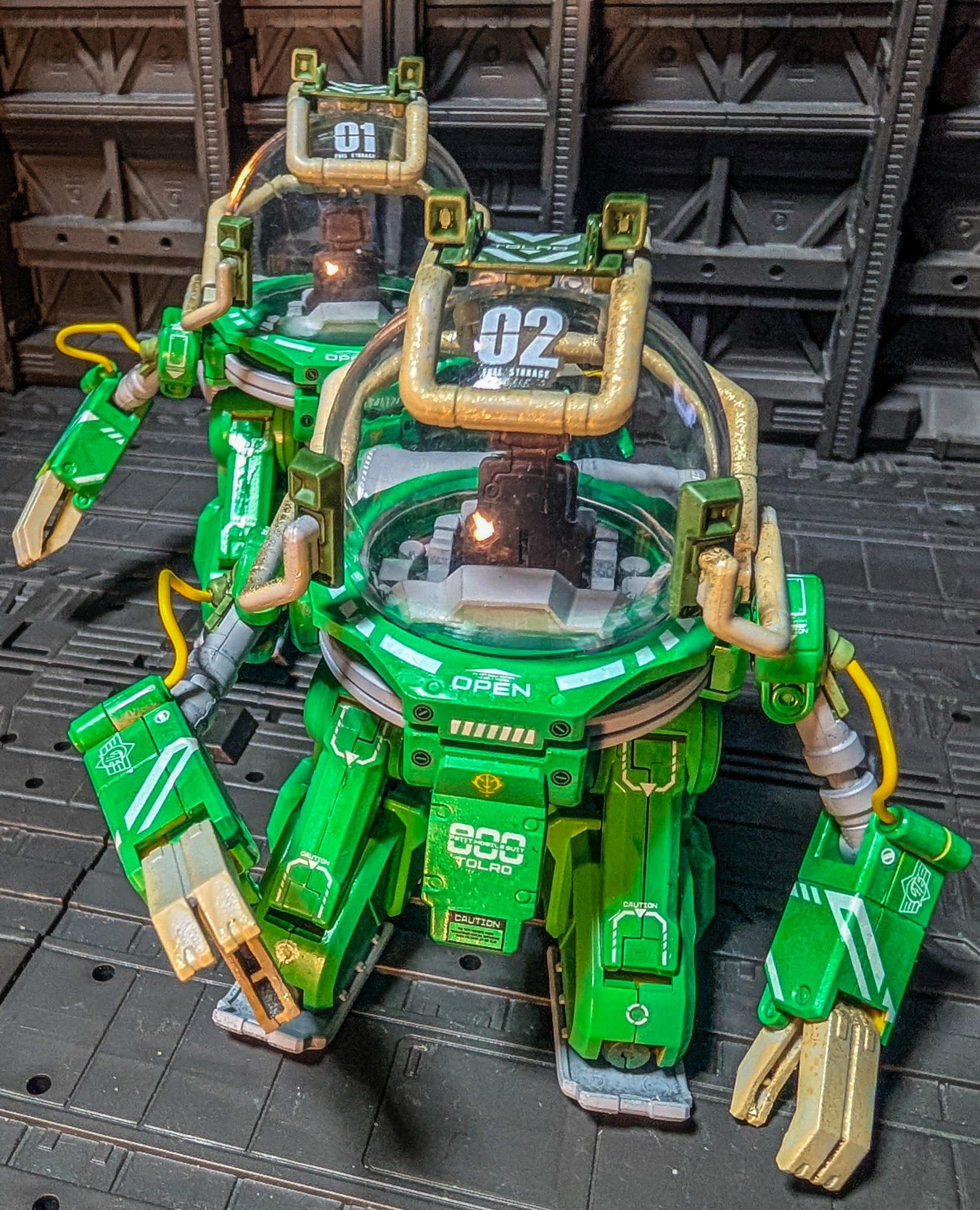 HG TOLRO-800 -トロハチ- ＆ HG ドラケンE】｜ジンキチさんのガンプラ