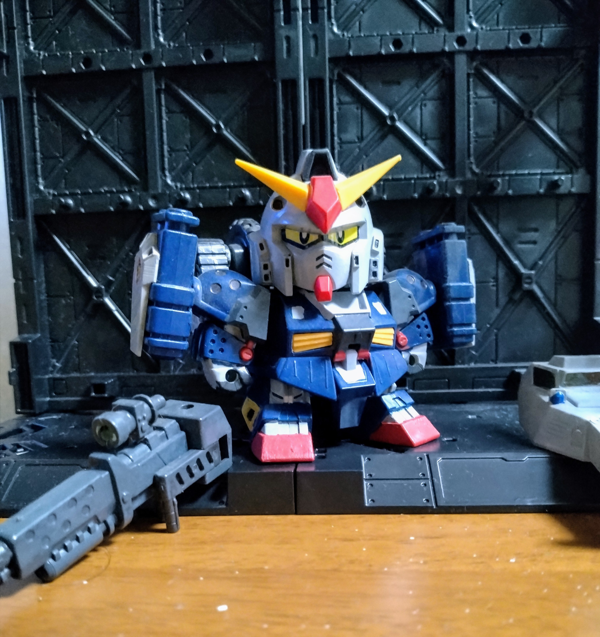 元祖SDキャプテンガンダム｜サト(悟)さんのガンプラ作品｜GUNSTA