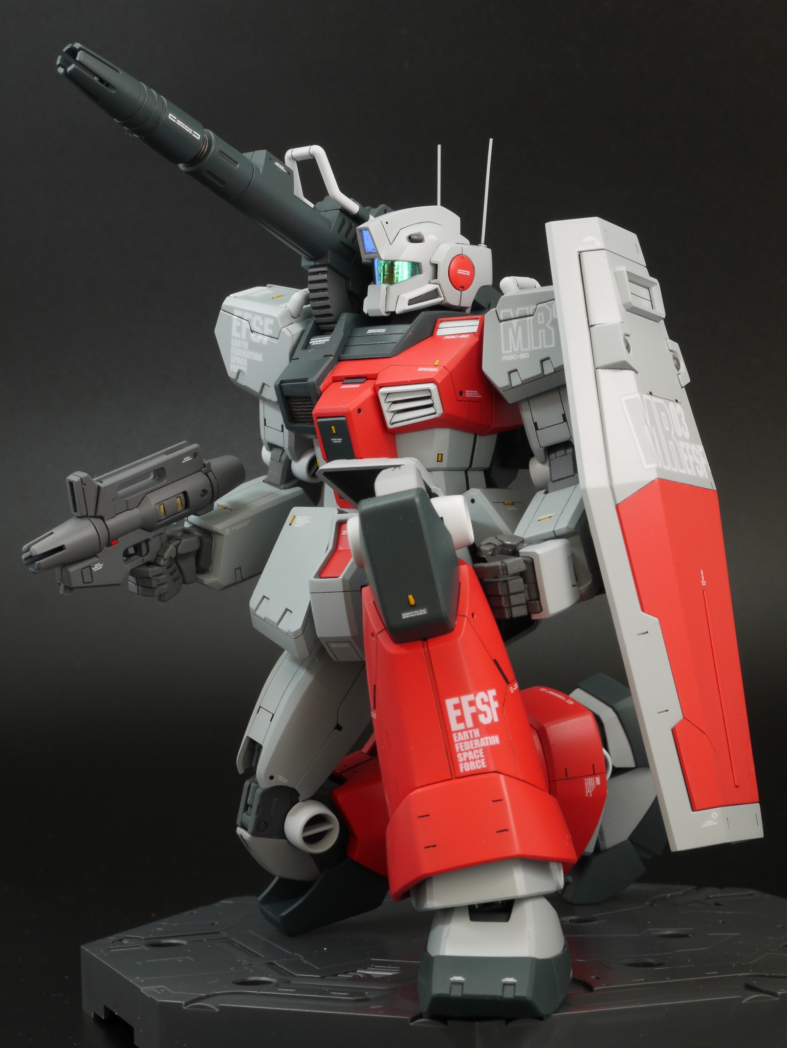 MG ジムキャノン（ジム改ベース）｜yasutatsuさんのガンプラ作品