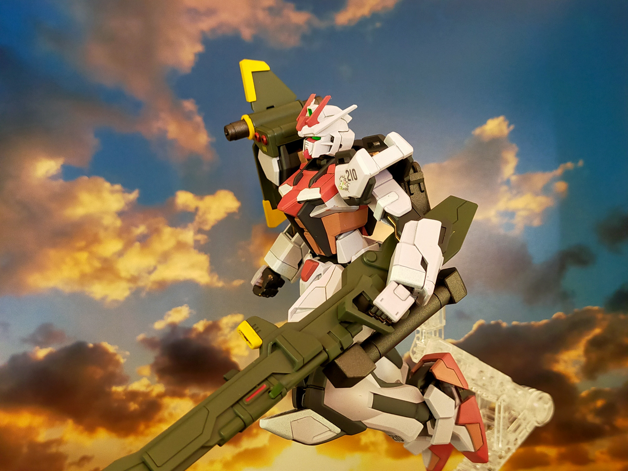 EGストライクルージュ+OPパーツセット1-2｜Paoさんのガンプラ作品