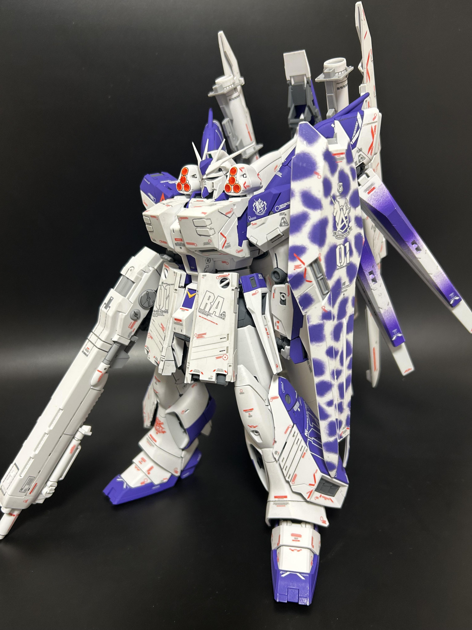 MG Hi-νガンダム HWS｜けにけにさんのガンプラ作品｜GUNSTA（ガンスタ）