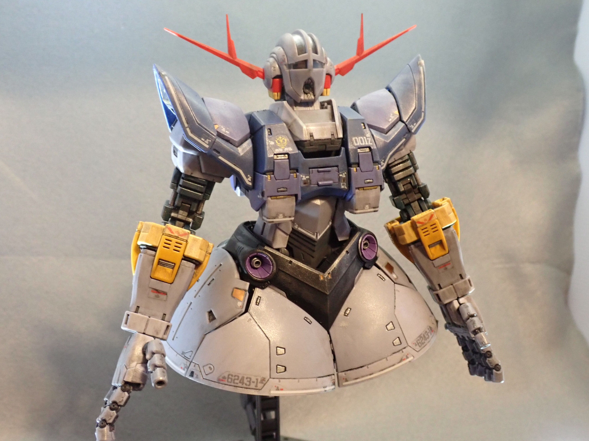 RGジオング 簡単仕上げ｜kamiyashiro-iさんのガンプラ作品｜GUNSTA