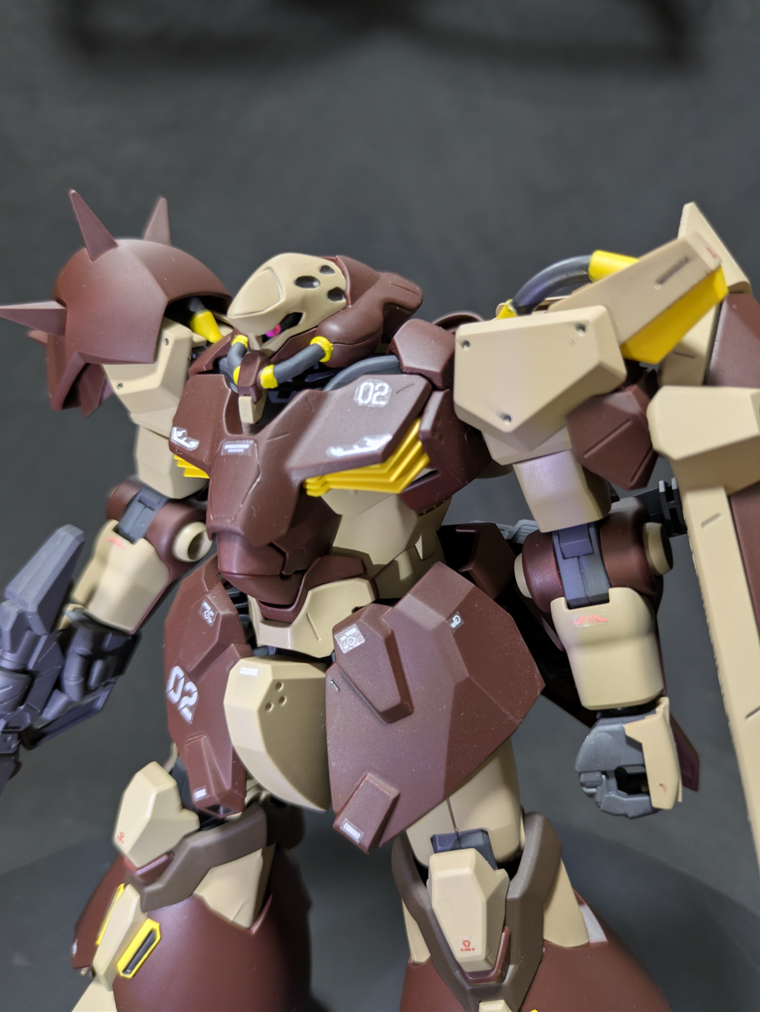 1/144HGUCメッサーF02マインレイヤー｜G.ボーイさんのガンプラ作品